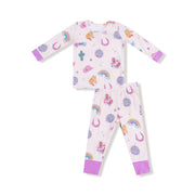 Disco Cowgirl - Long Sleeve Loungewear Set