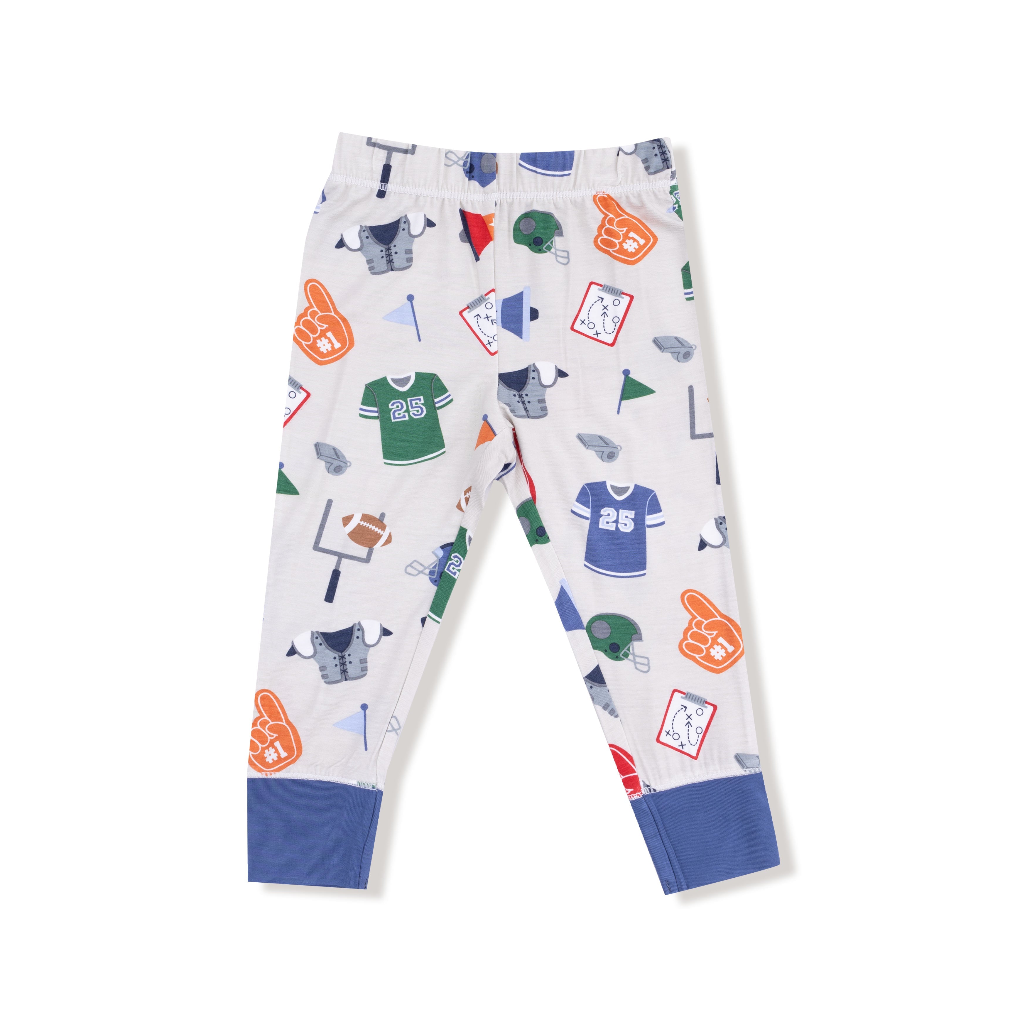 Game Day - Grey - Long Sleeve Loungewear Set