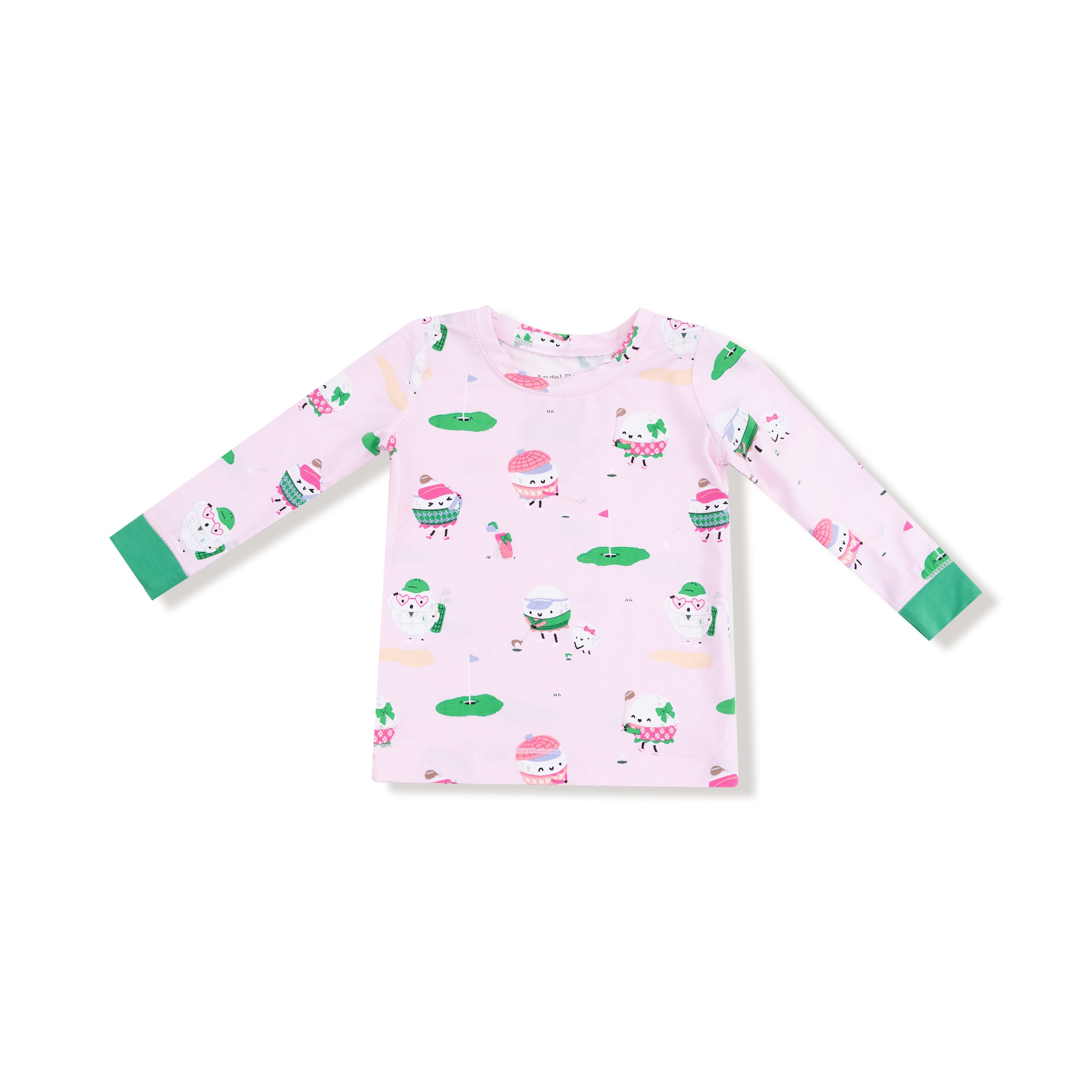 Golf Pros - Pink - Long Sleeve Loungewear Set