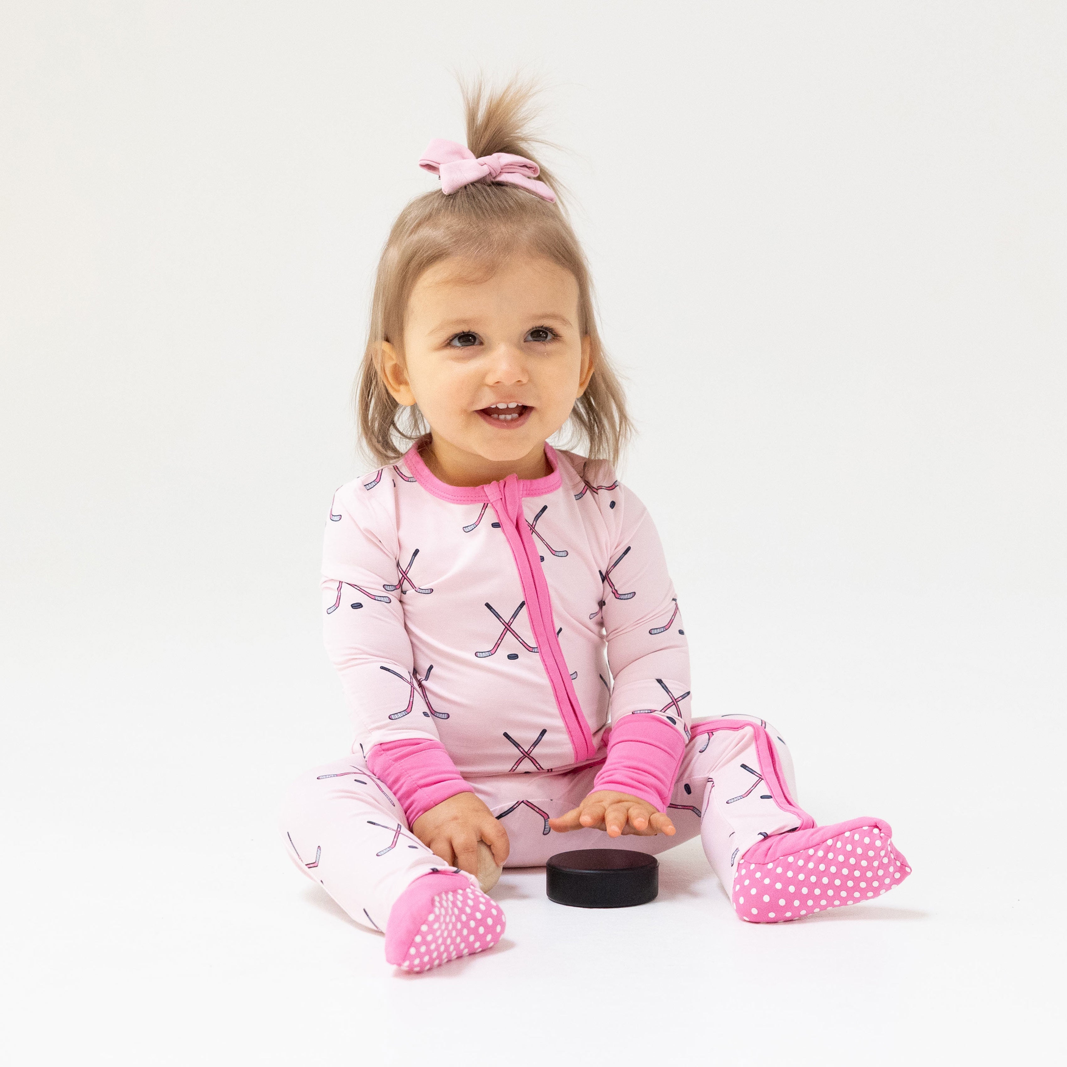 Hockey - Pink - Convertible Romper