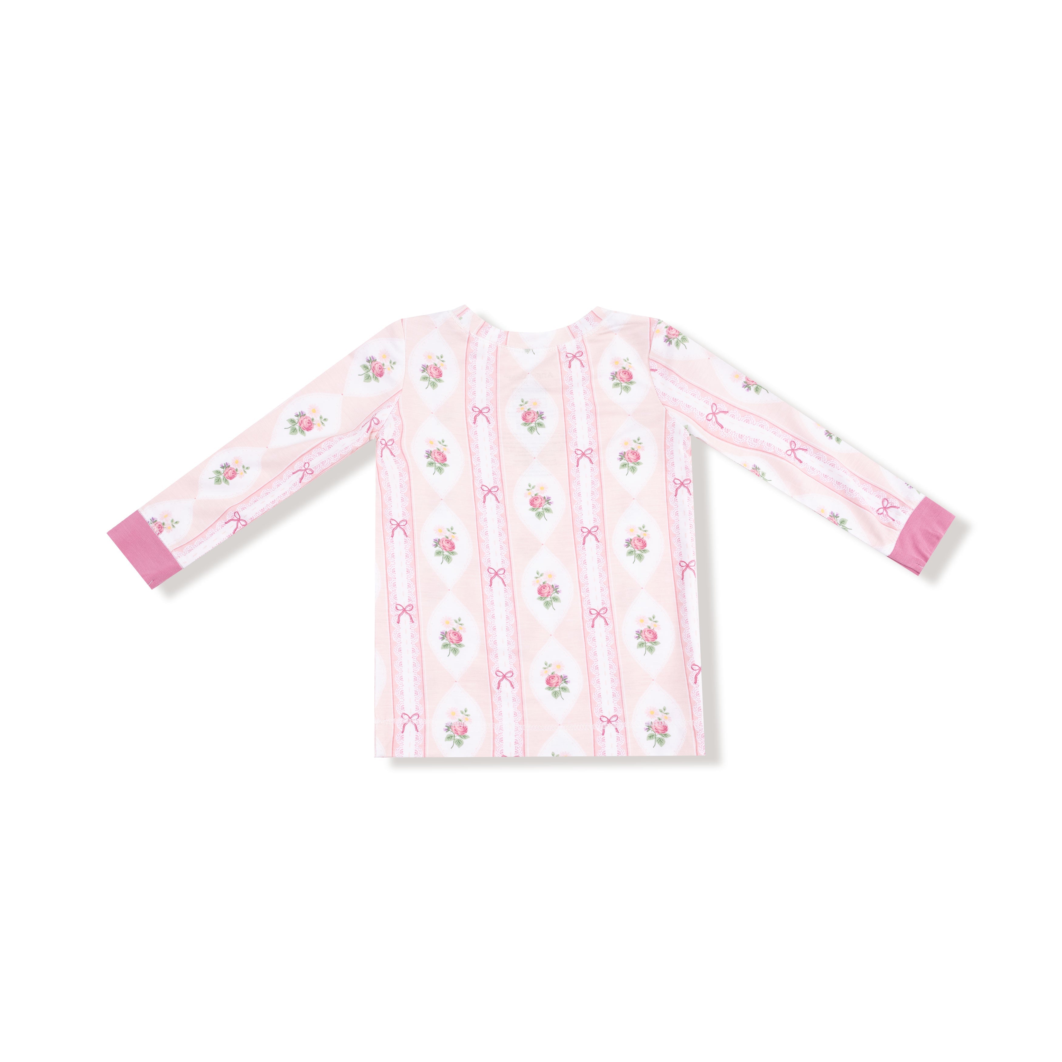 Ogee Lace Floral - Long Sleeve Loungewear Set