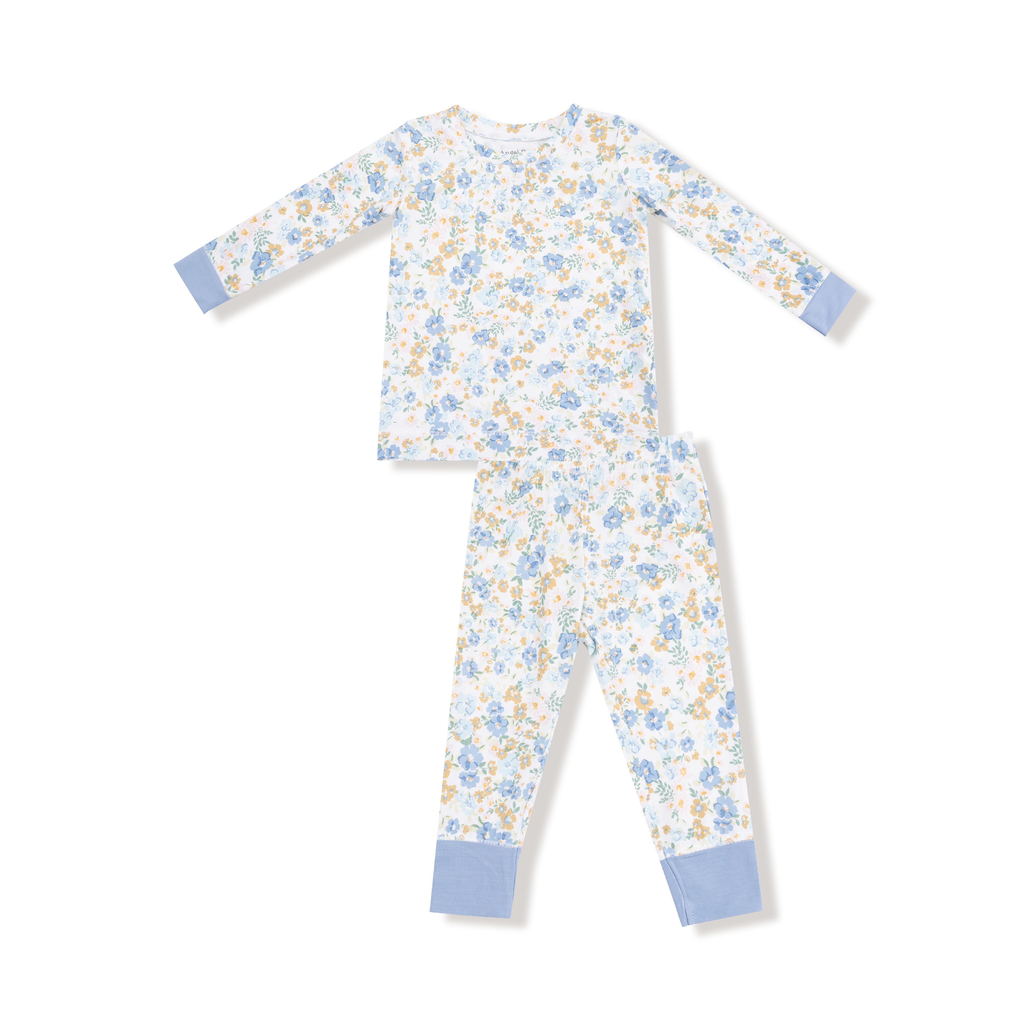 Sweet Rose Calico - Long Sleeve Loungewear Set
