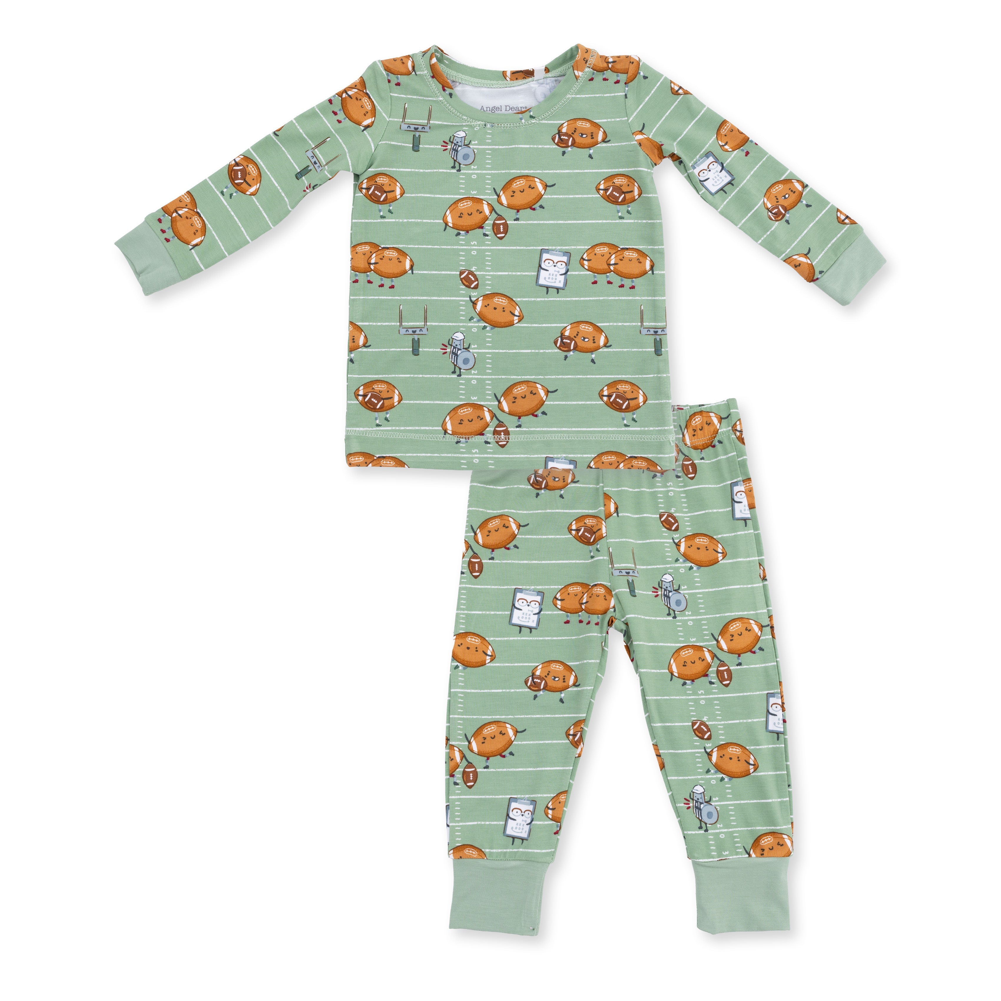 Footballs Playing Football - Long Sleeve Loungewear Set