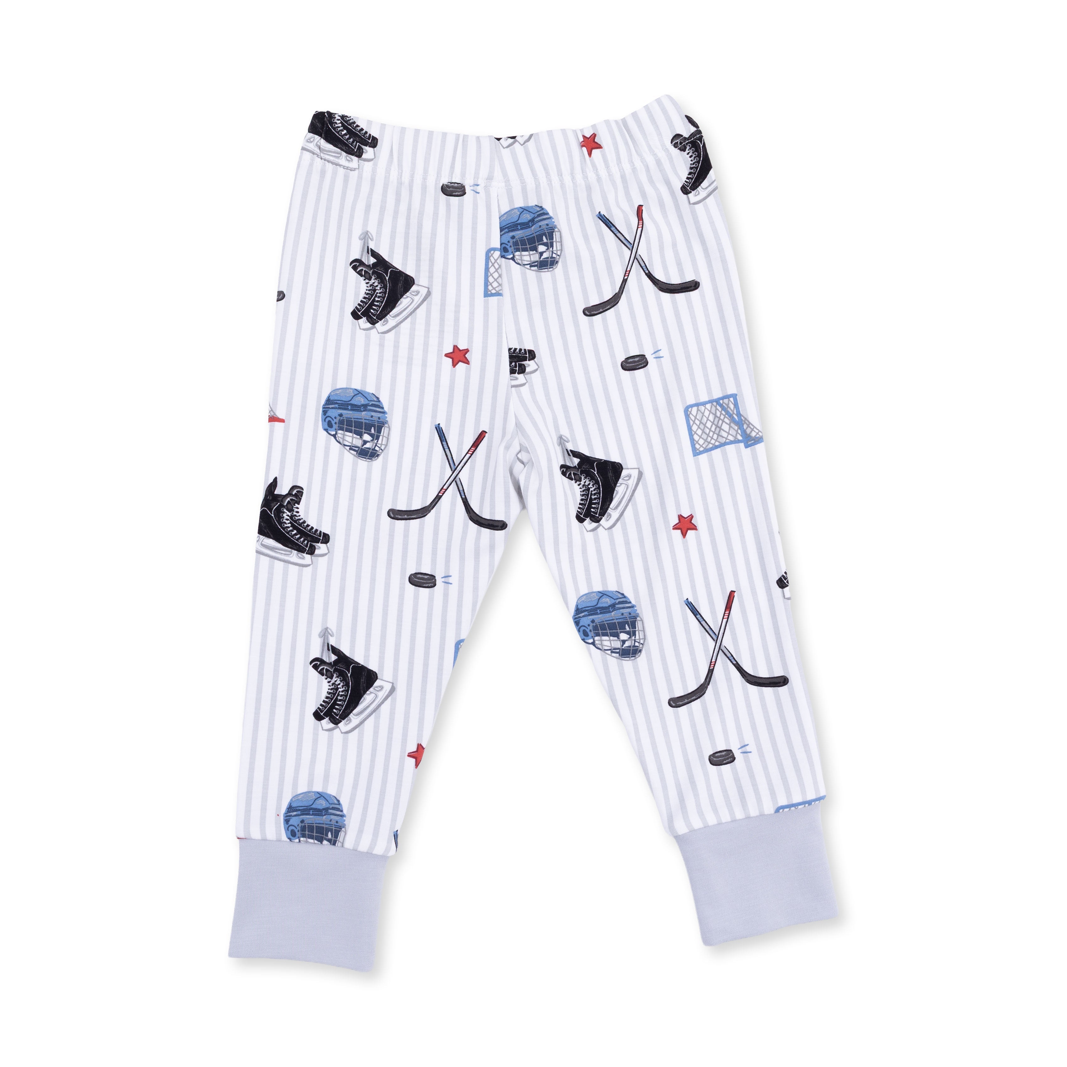 Hockey Stripe - Long Sleeve Loungewear Set