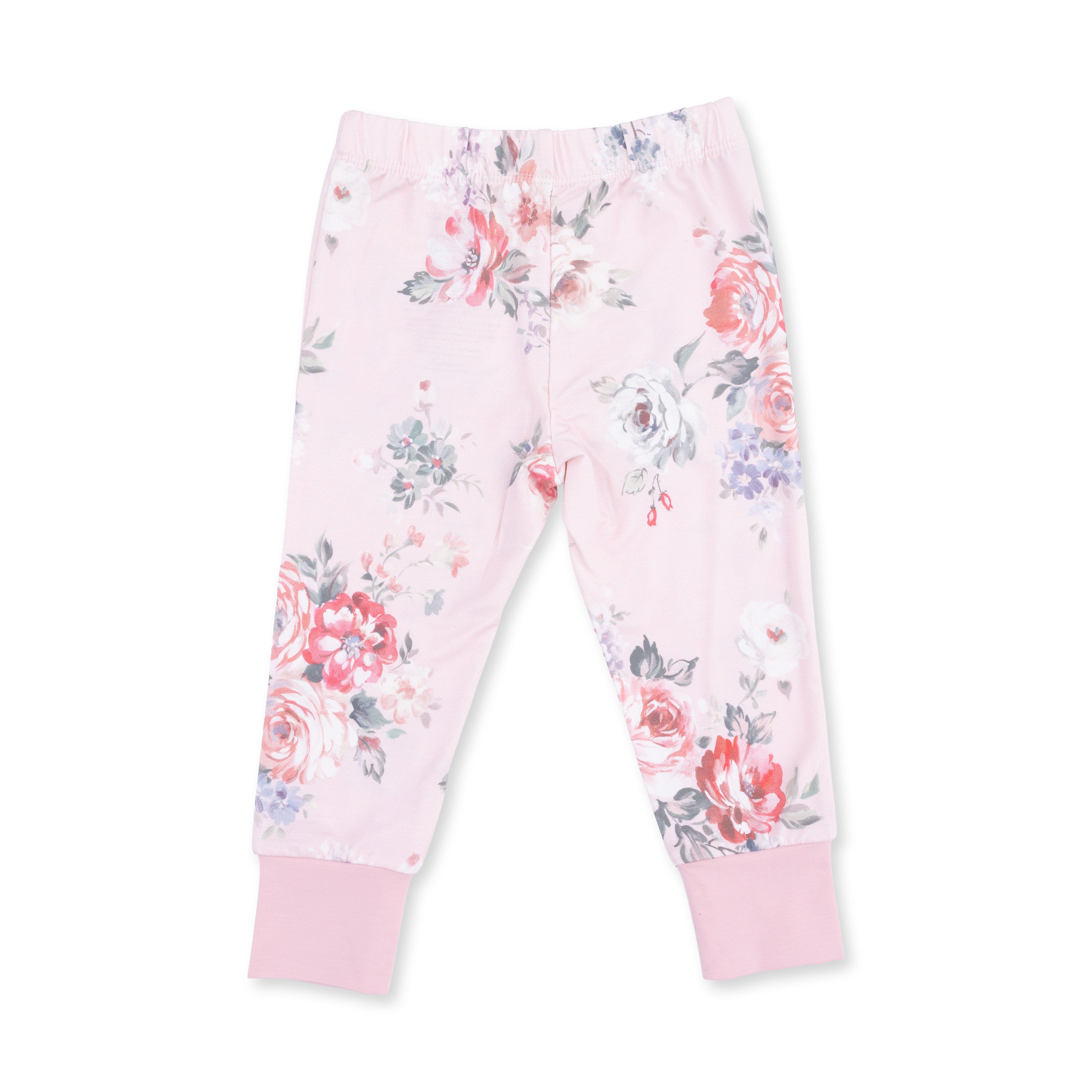 Painterly Rose Bouquets - Long Sleeve Loungewear Set