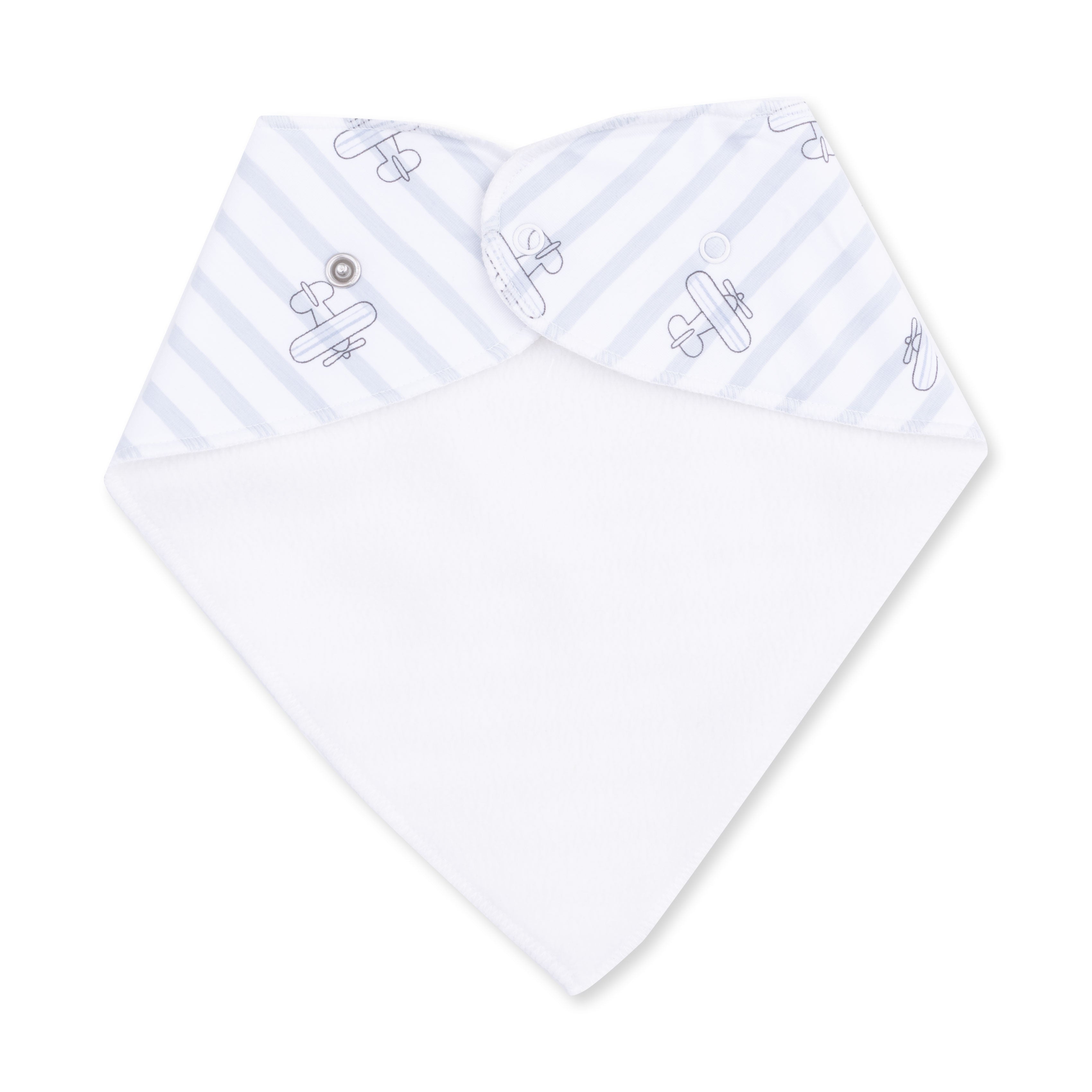 Airplane Stripe - Bandana Bib