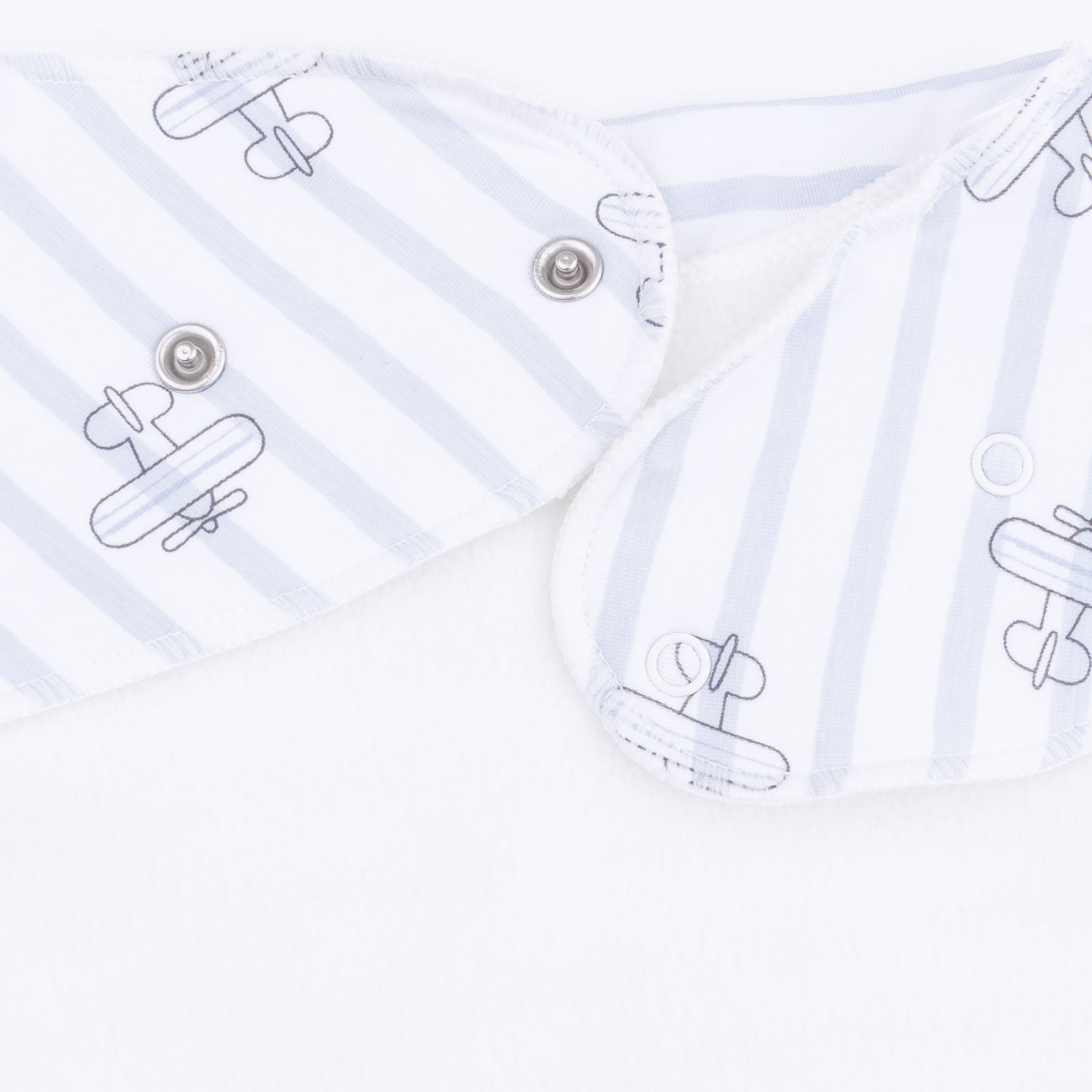 Airplane Stripe - Bandana Bib