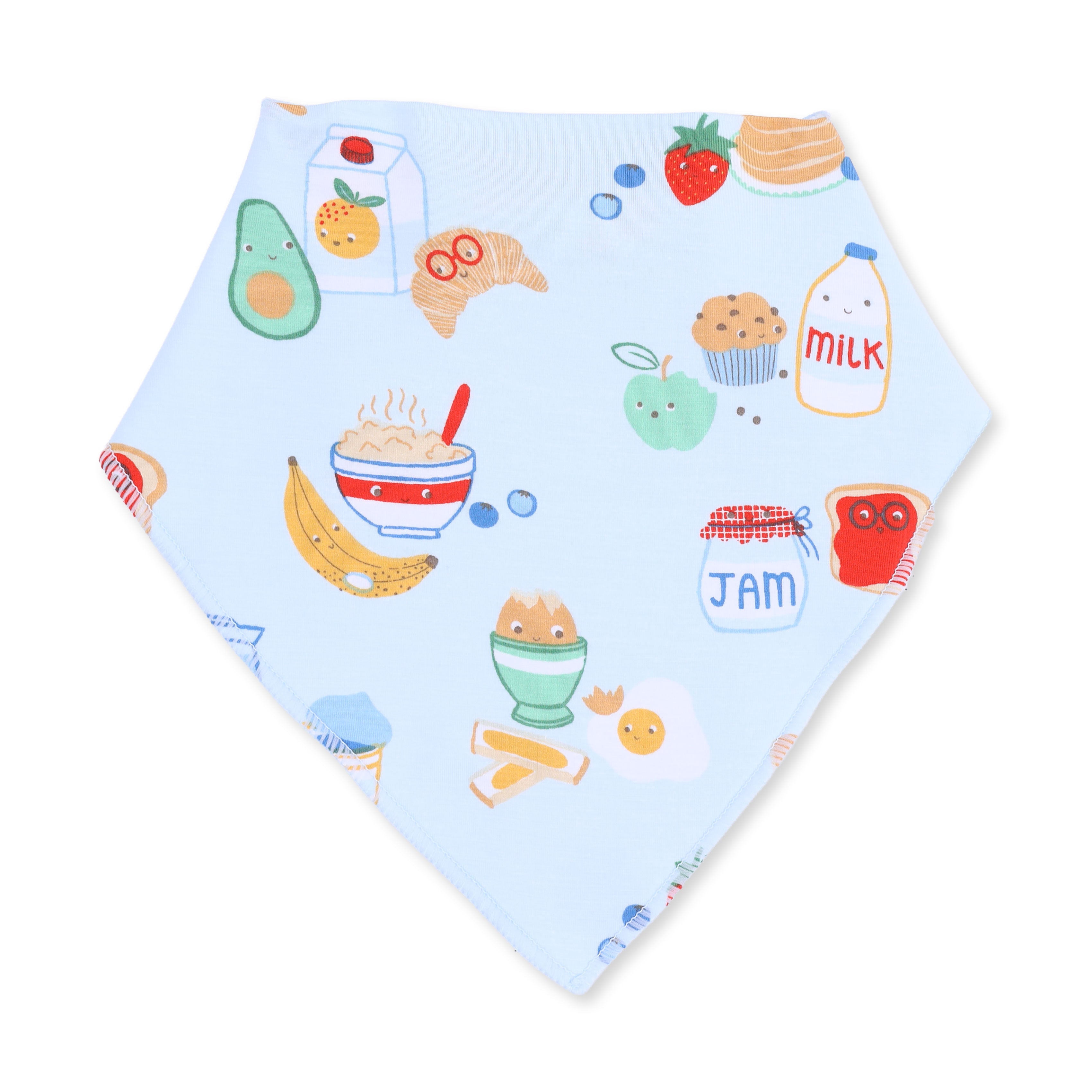 Breakfast Club Blue - Bandana Bib