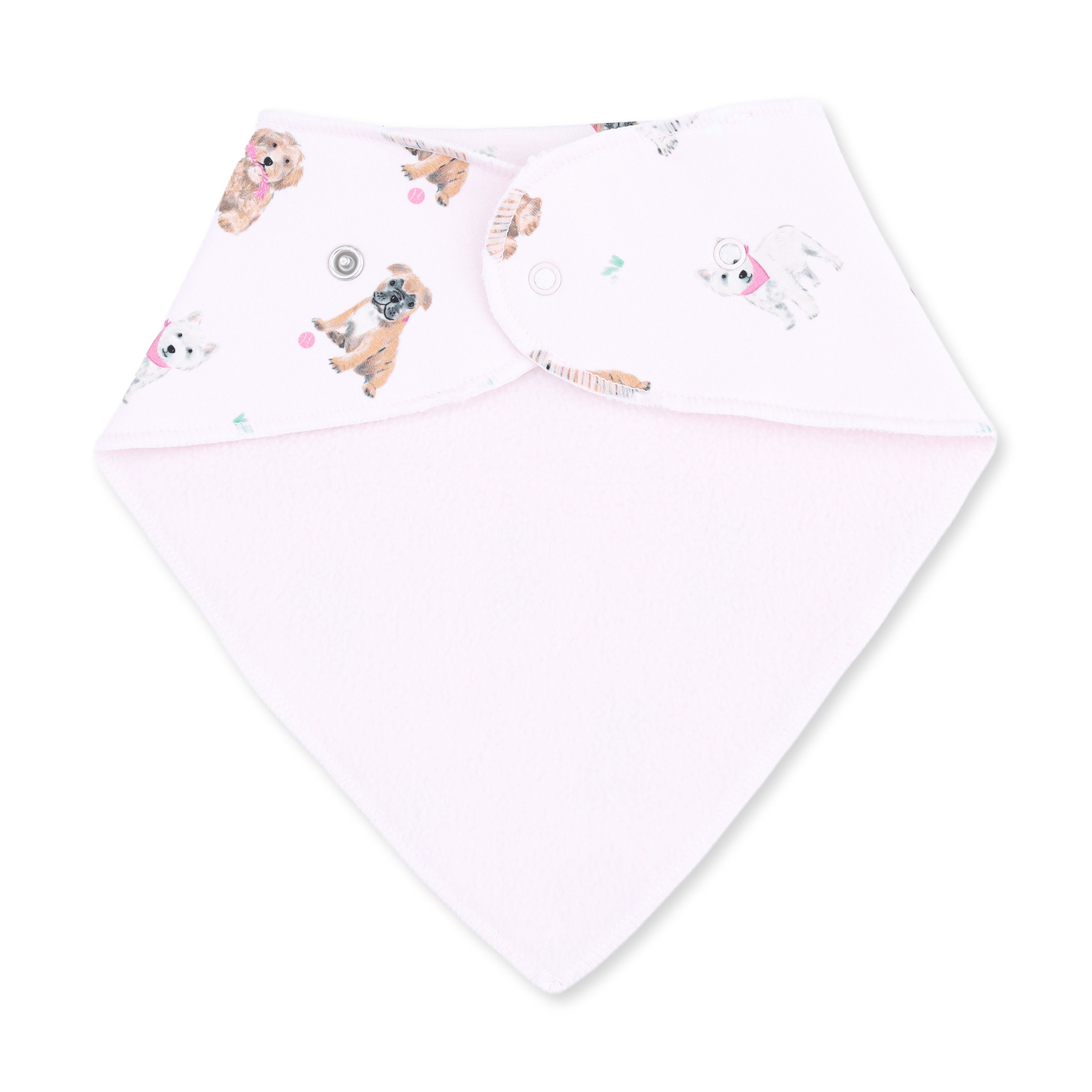 Bestie Dogs Pink - Bandana Bib