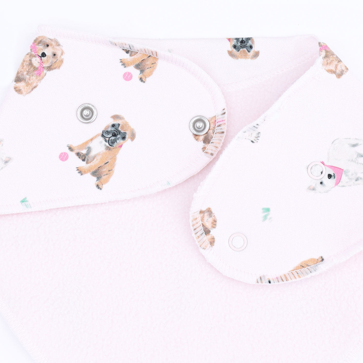 Bestie Dogs Pink - Bandana Bib