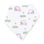 Golf Carts Pink - Bandana Bib