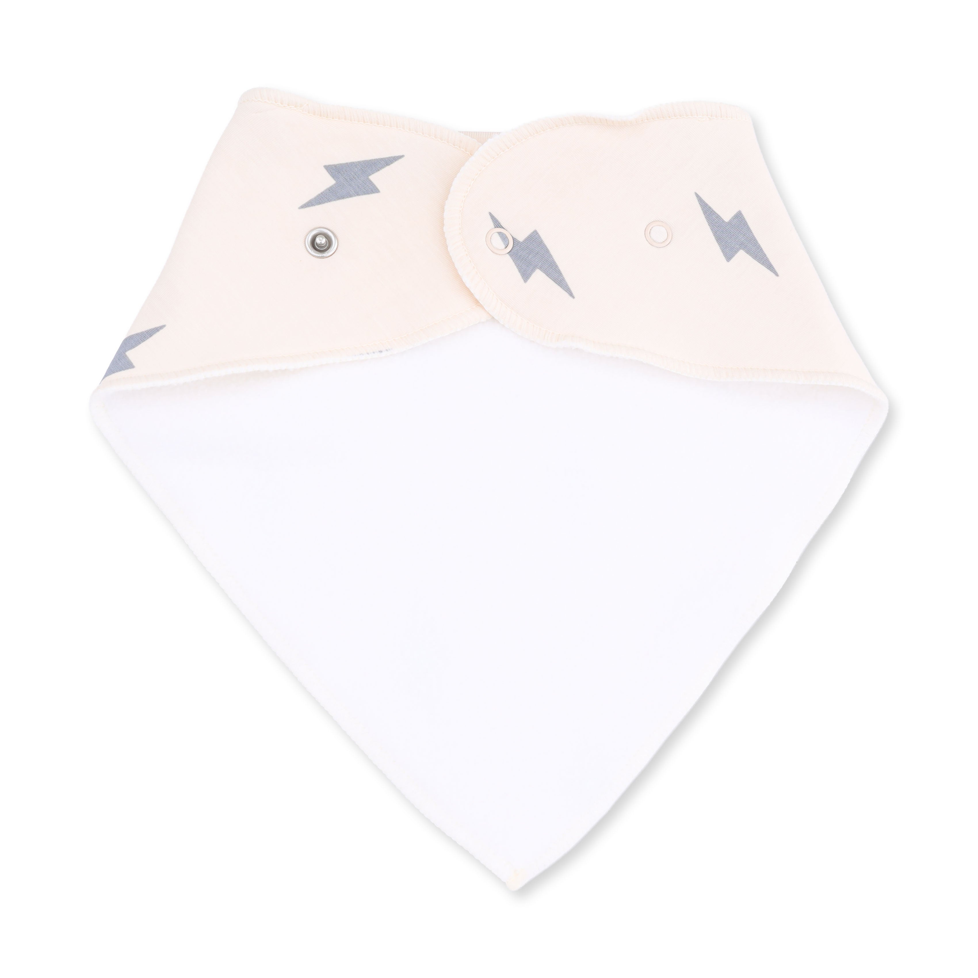Lightning Bolt Viscose - Bandana Bib