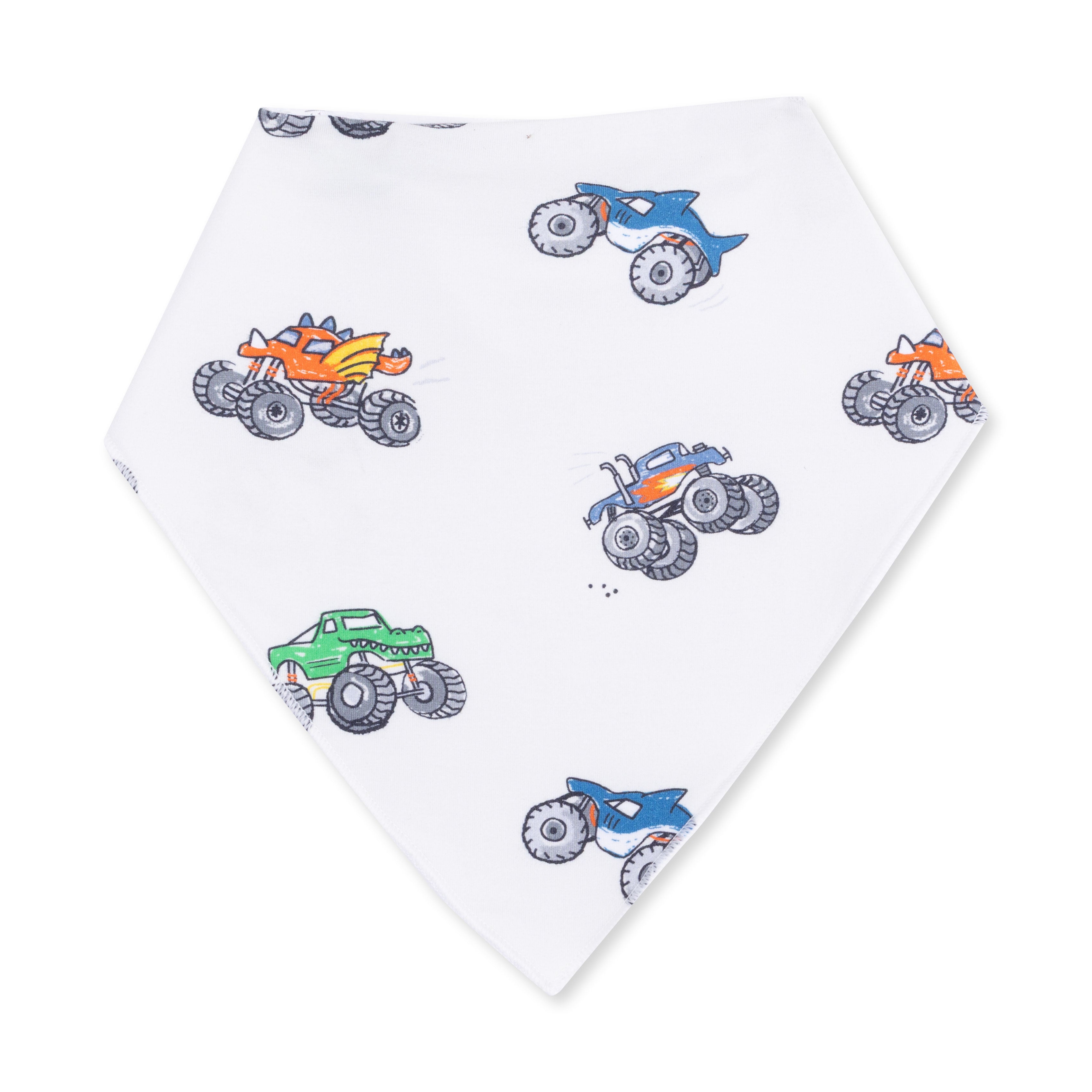 Monster Trucks - Bandana Bib
