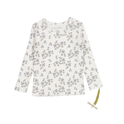 The Printed Long Sleeve Tee - Mintberry