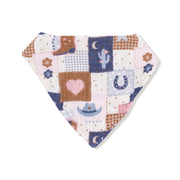 Patchwork Cowgirl - Bandana Bib
