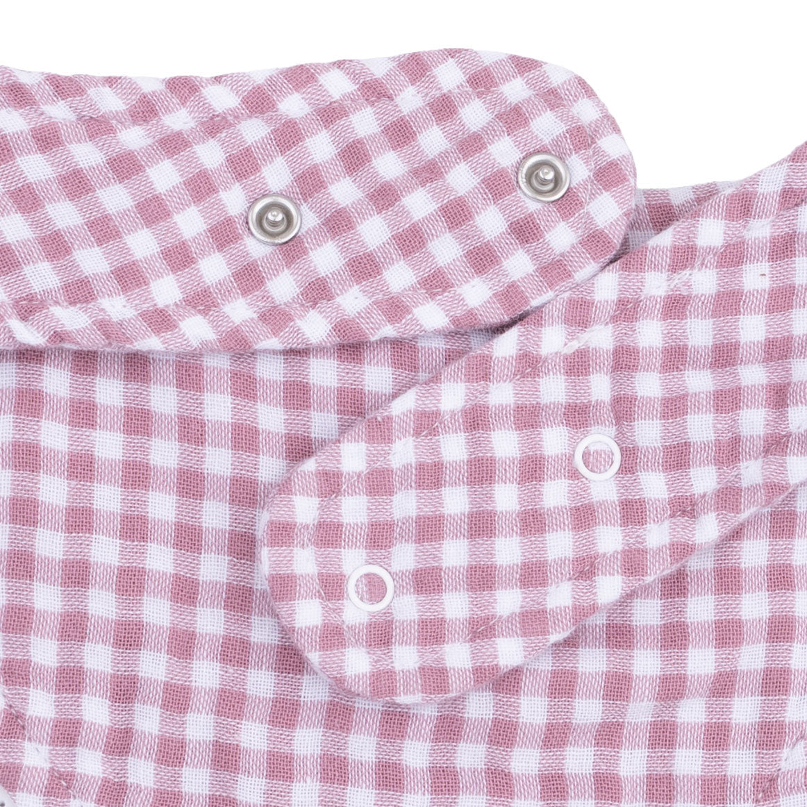 Berry Gingham - Bandana Bib