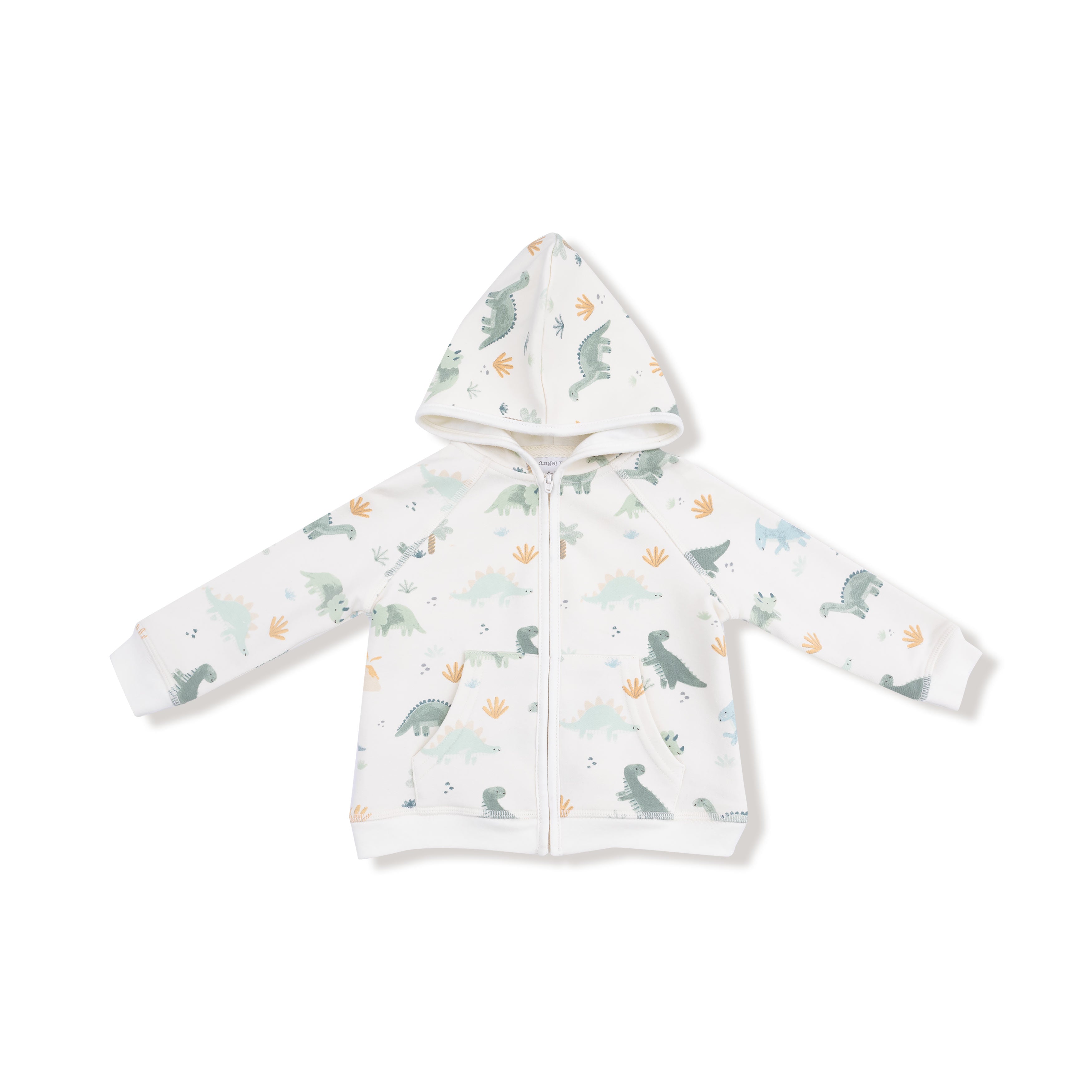 Soft Dinos - Green - Zip Hoodie and Jogger Set