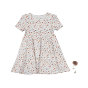 The Printed Short Sleeve Dress - Evelyn