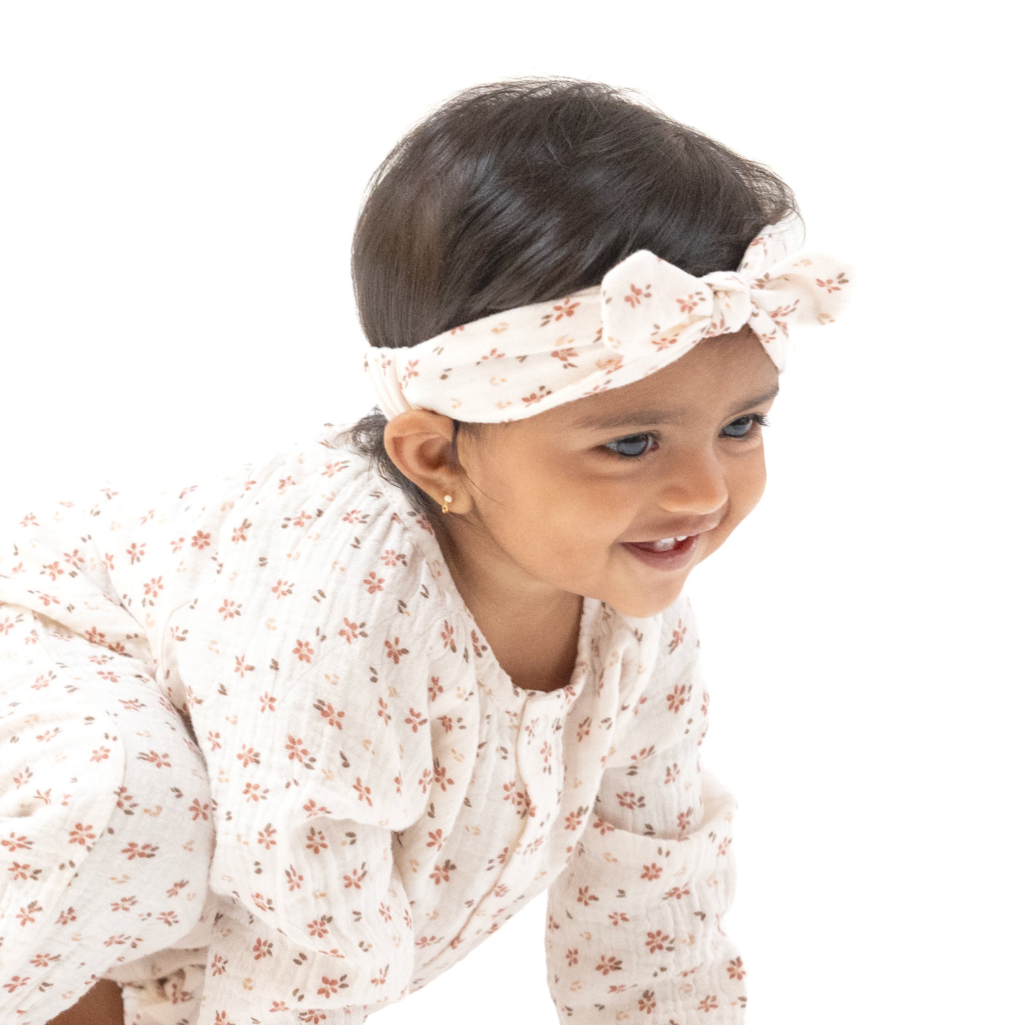 Carrie Floral - Knot Headband