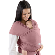 Baby Wrap Carrier in Mauve