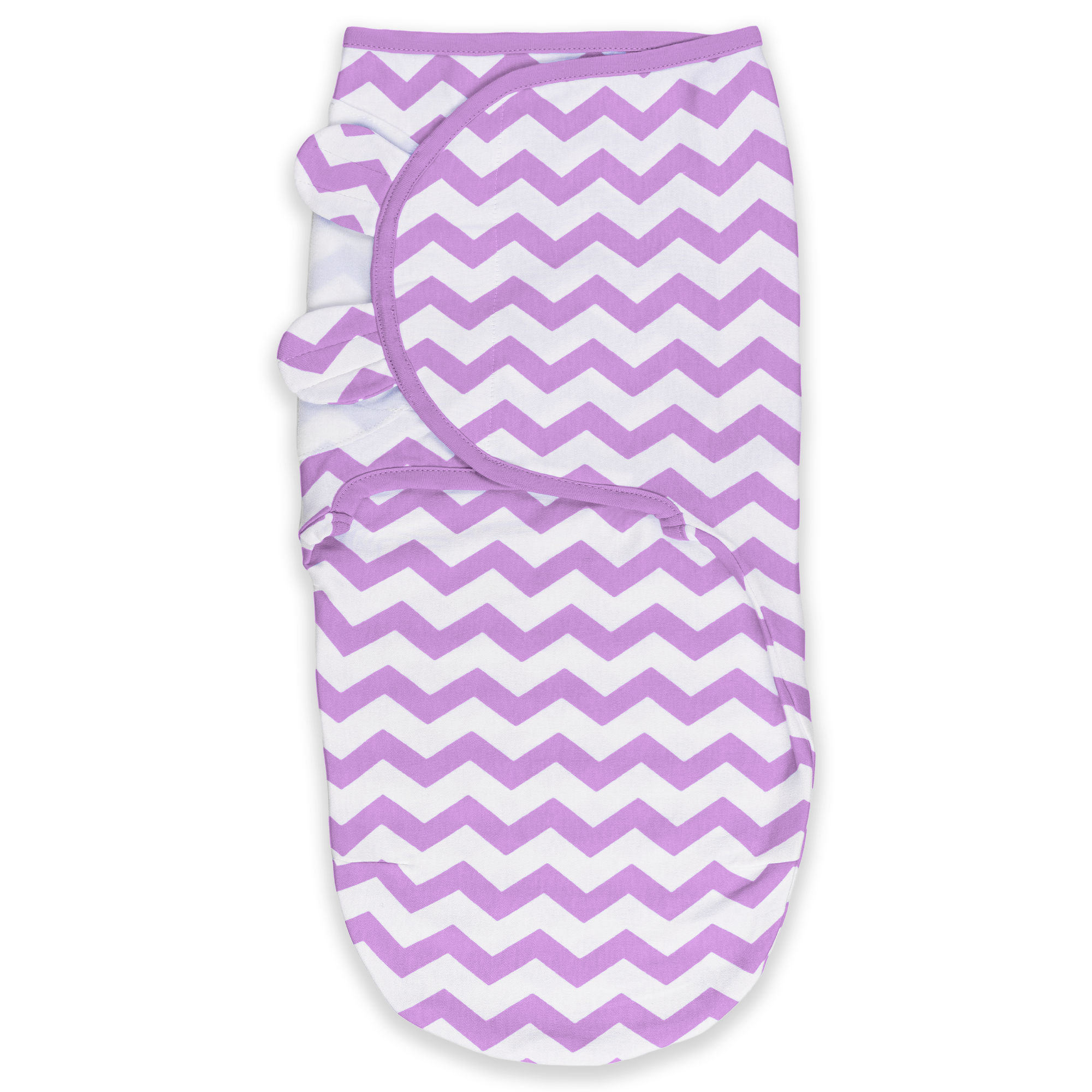 Easy Swaddle Blankets - Purple Chevron, Pack of 1