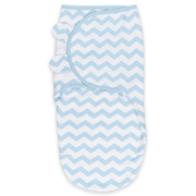 Easy Swaddle Blankets - Blue Chevron, Pack of 1