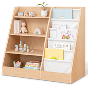 Kids Bookshelf - Wood