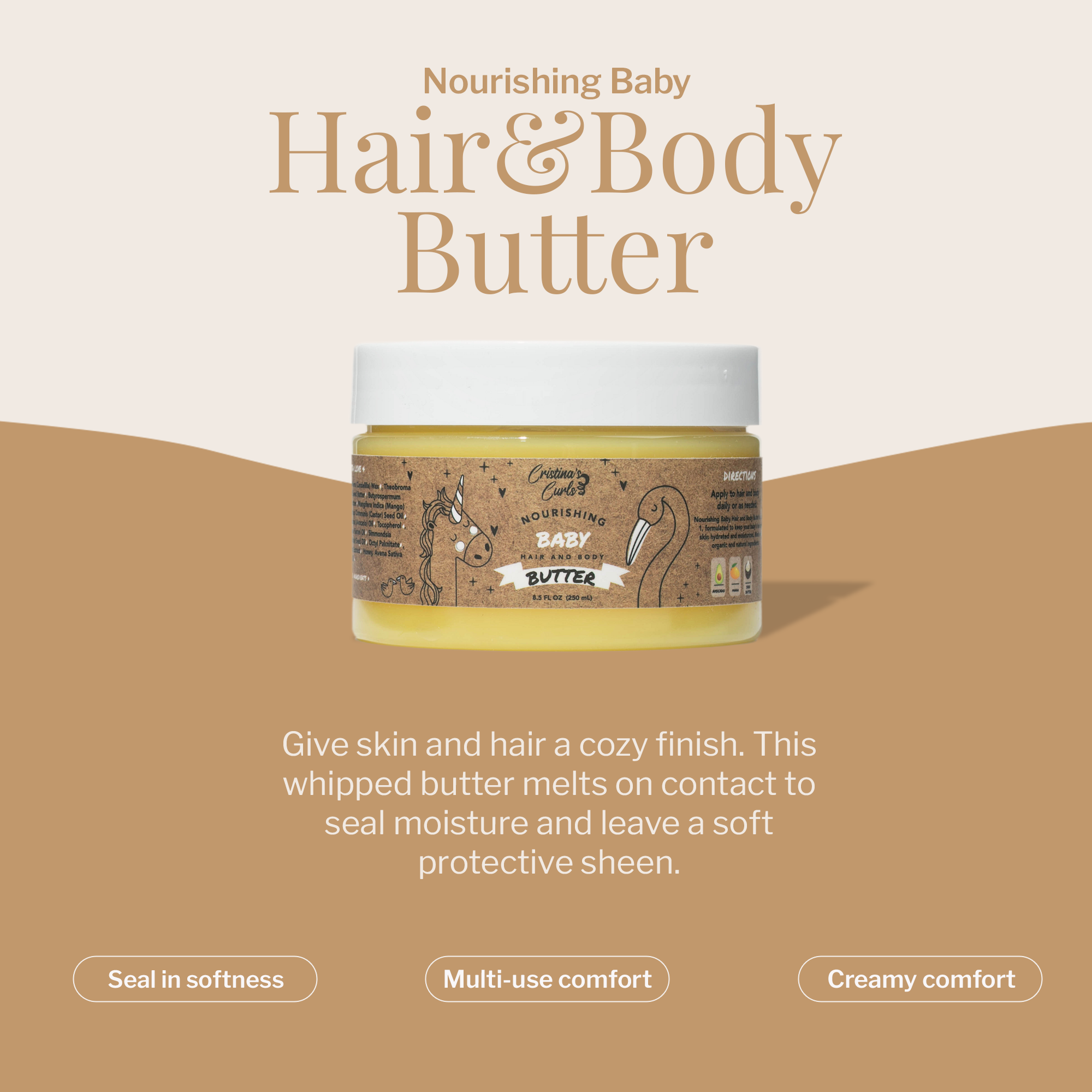 Nourishing Baby Hair and Body Butter