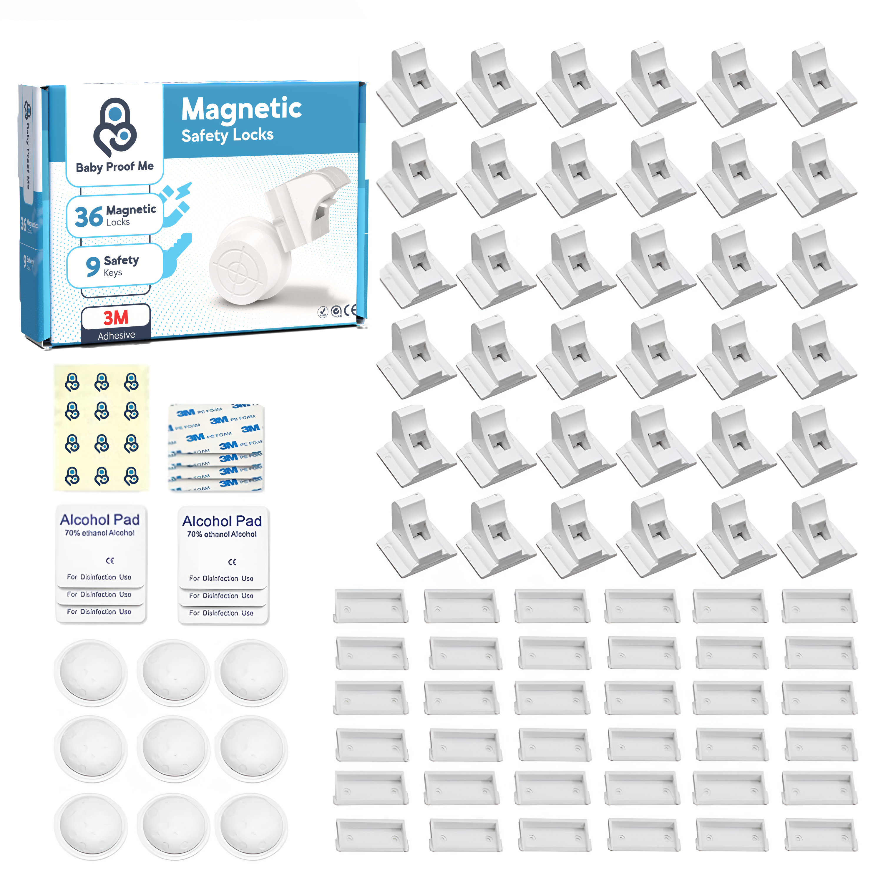Baby Proof Me | Magnetic Safety Lock Kit