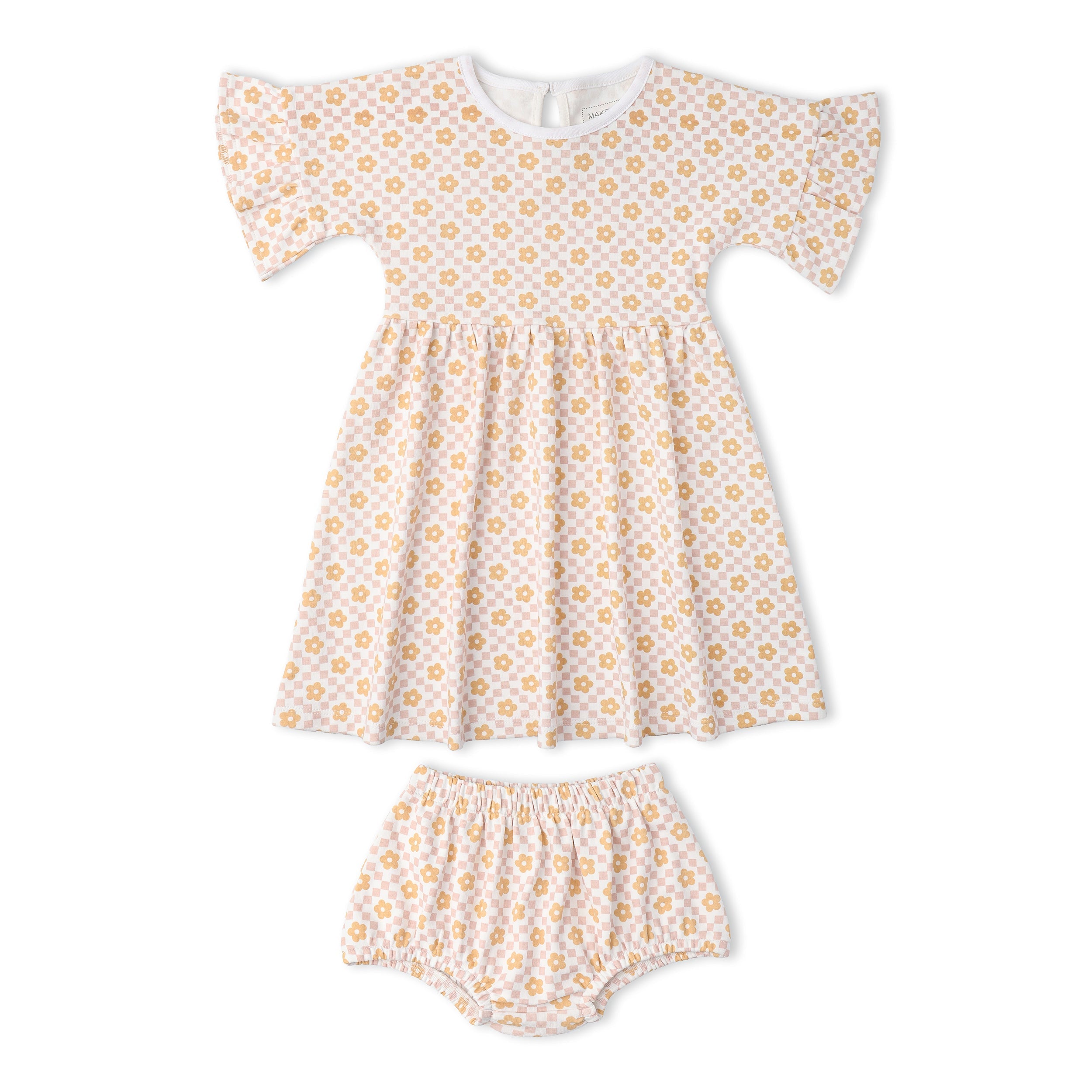 Organic Dolman Sleeve Dress - Pop Floral