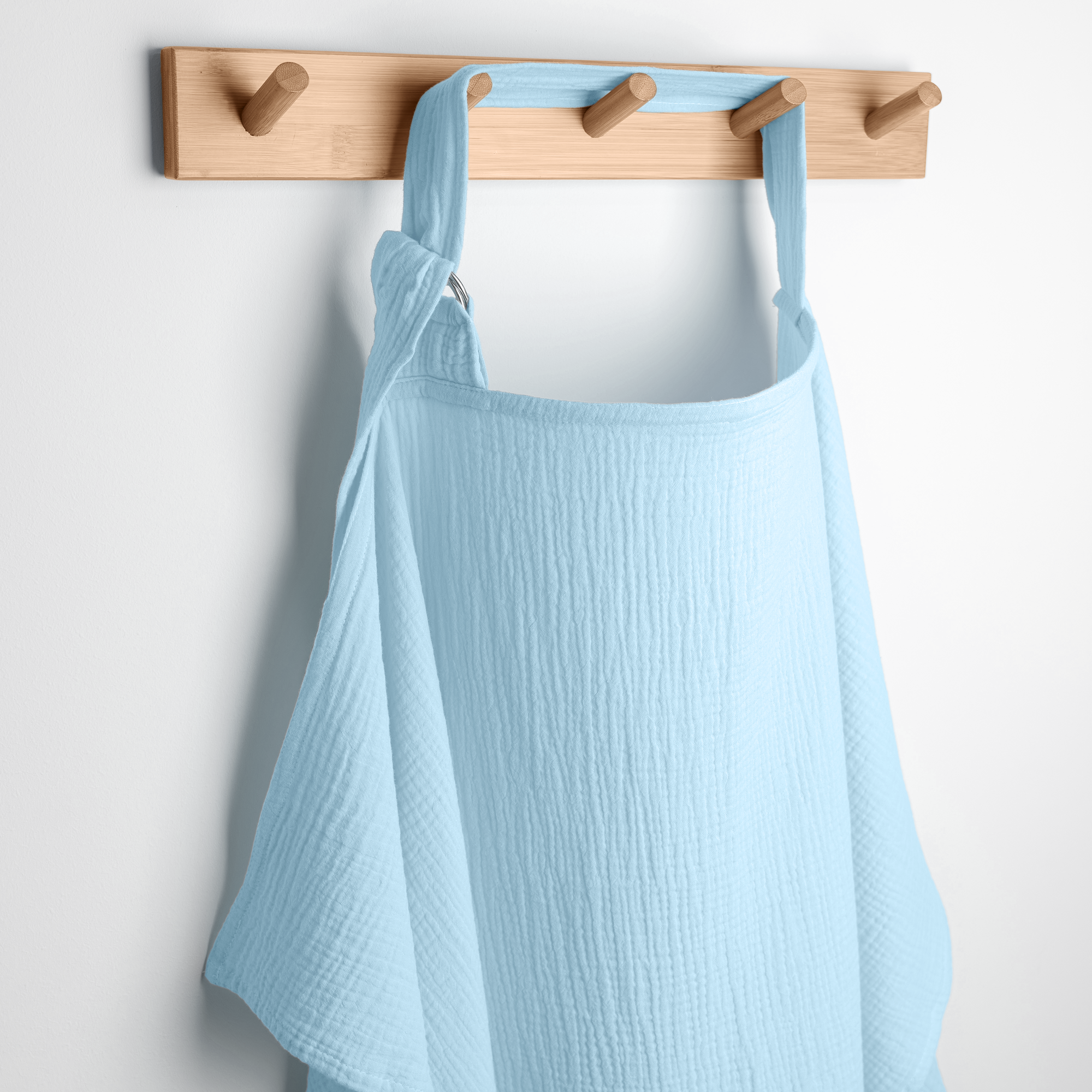 Muslin Nursing Cover, Pack of 1 in Sky Blue