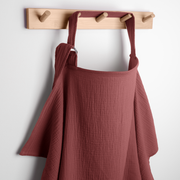 Muslin Nursing Cover, Pack of 1 in Wine