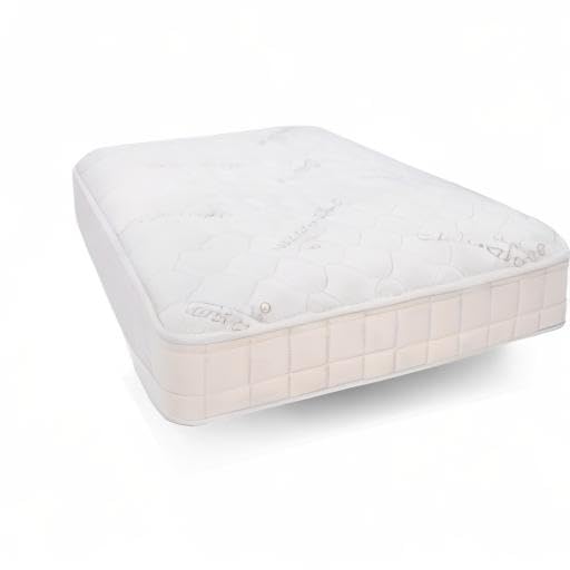 2-in-1 Organic Kids Mattress with Quilted Top and Waterproof Layer