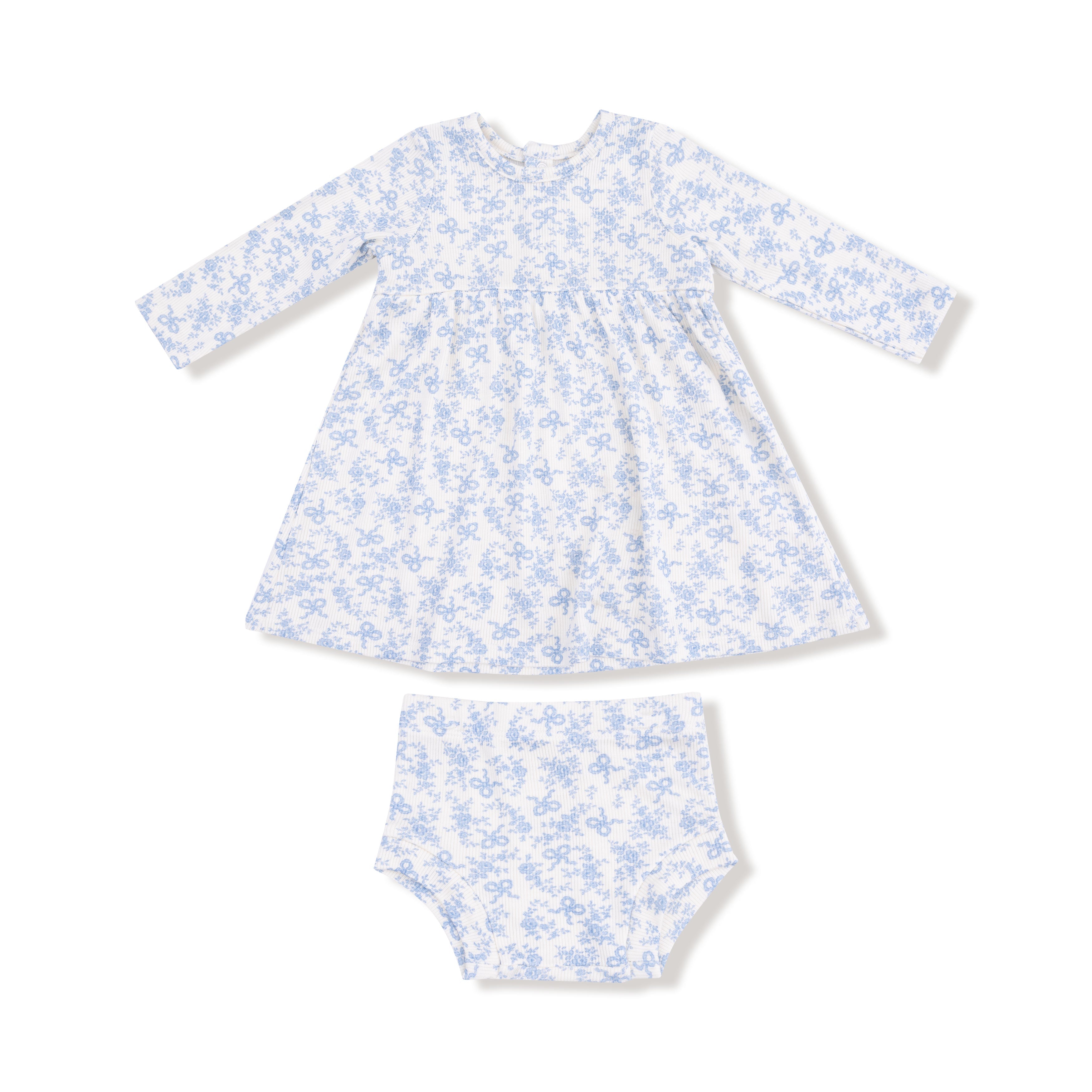 Romi Floral - Simple Dress + Bloomer