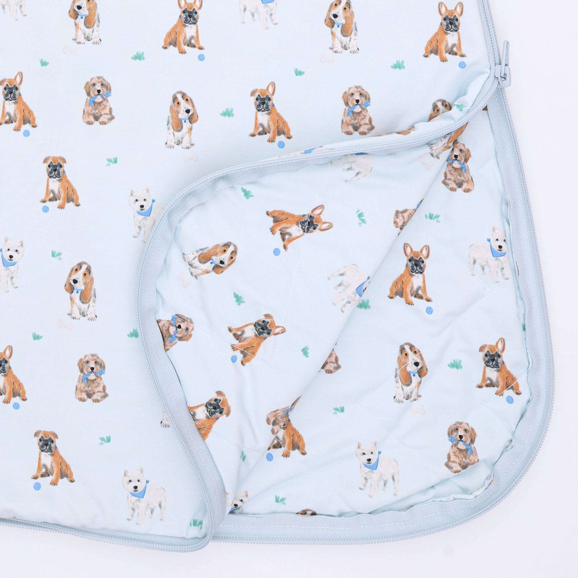Bestie Dogs Blue - Sleep Bag