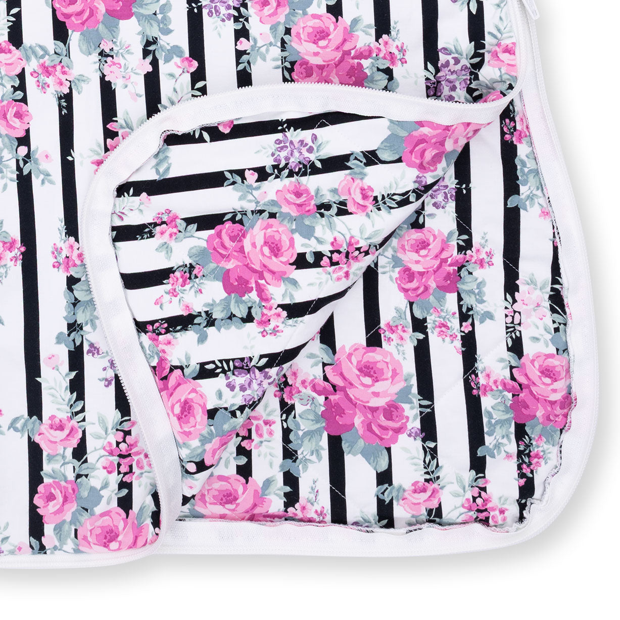 Cabbage Rose Stripe - Sleep Bag