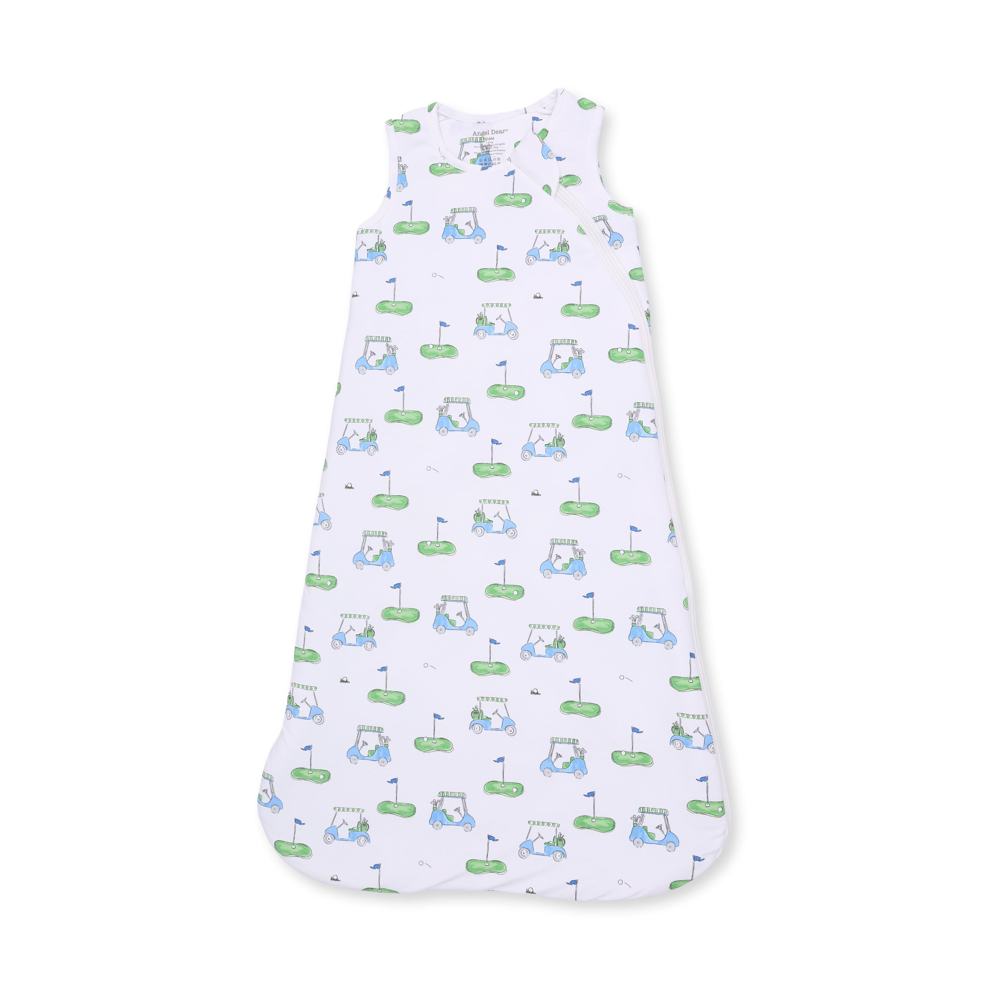 Golf Carts Blue - Sleep Bag