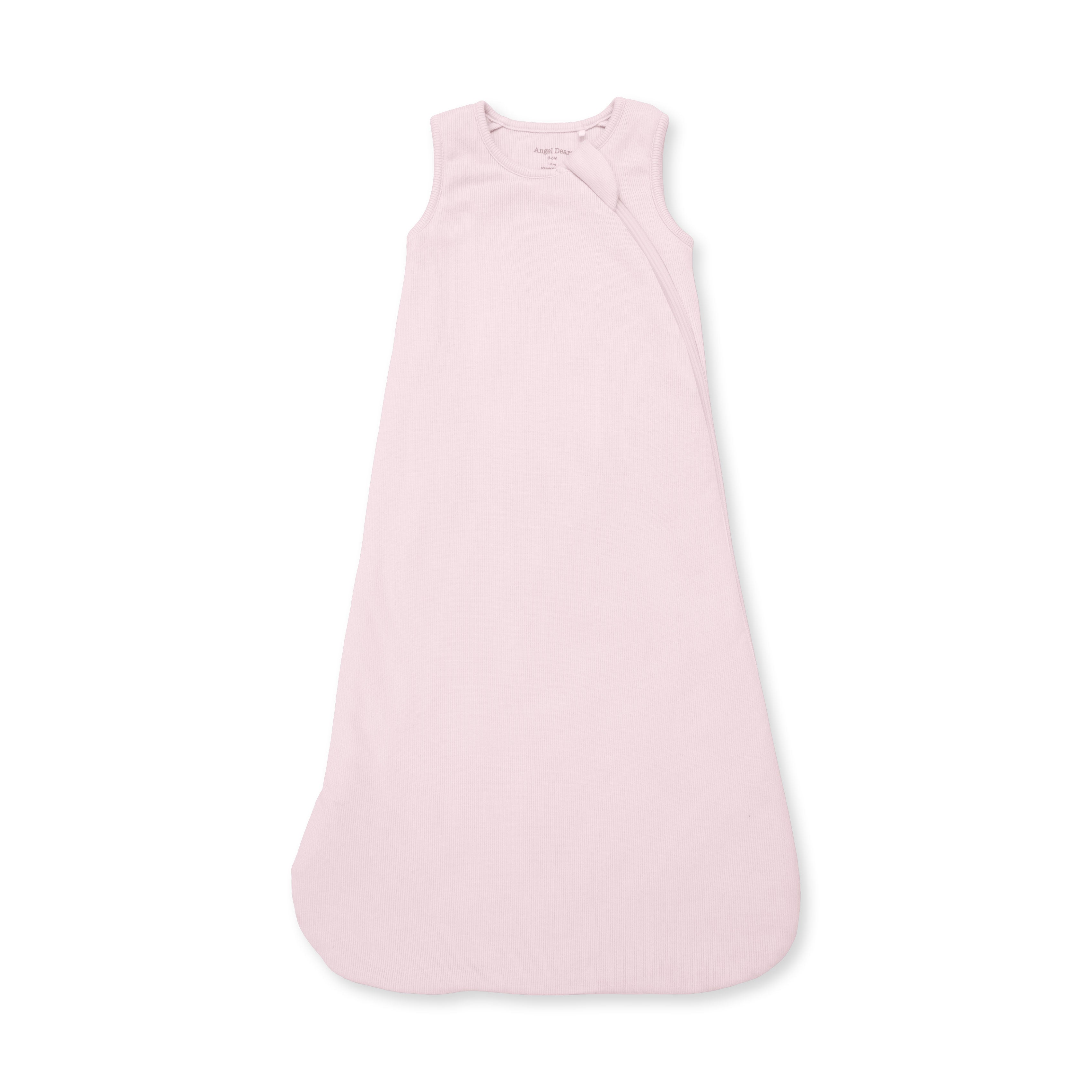 Solid Veiled Pink Rib - Sleep Bag