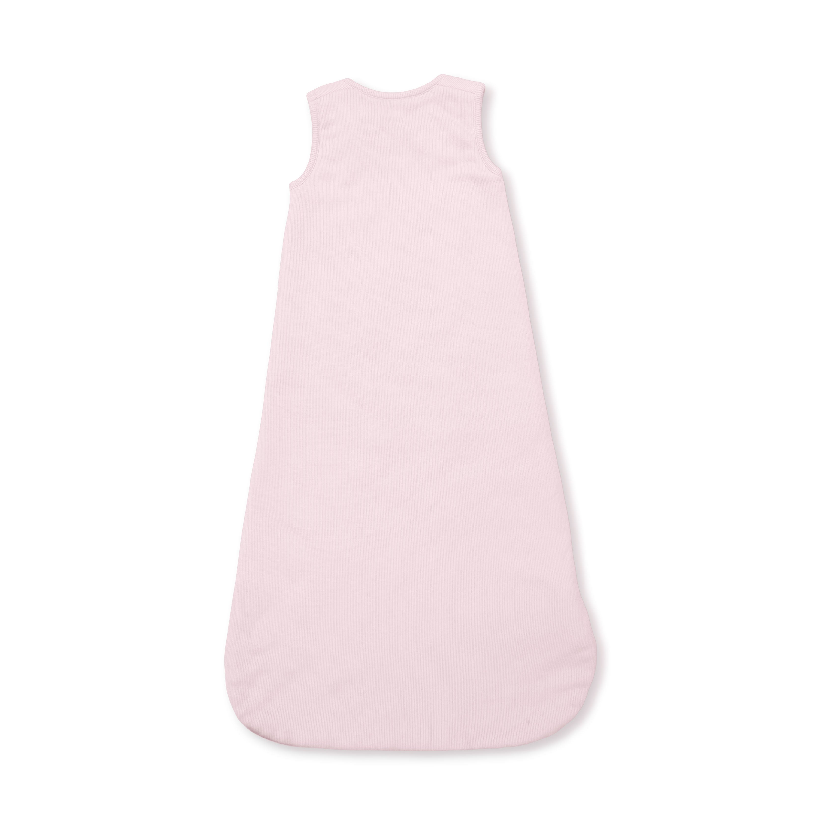 Solid Veiled Pink Rib - Sleep Bag