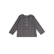 The Corduroy Tunic -  Steel Check
