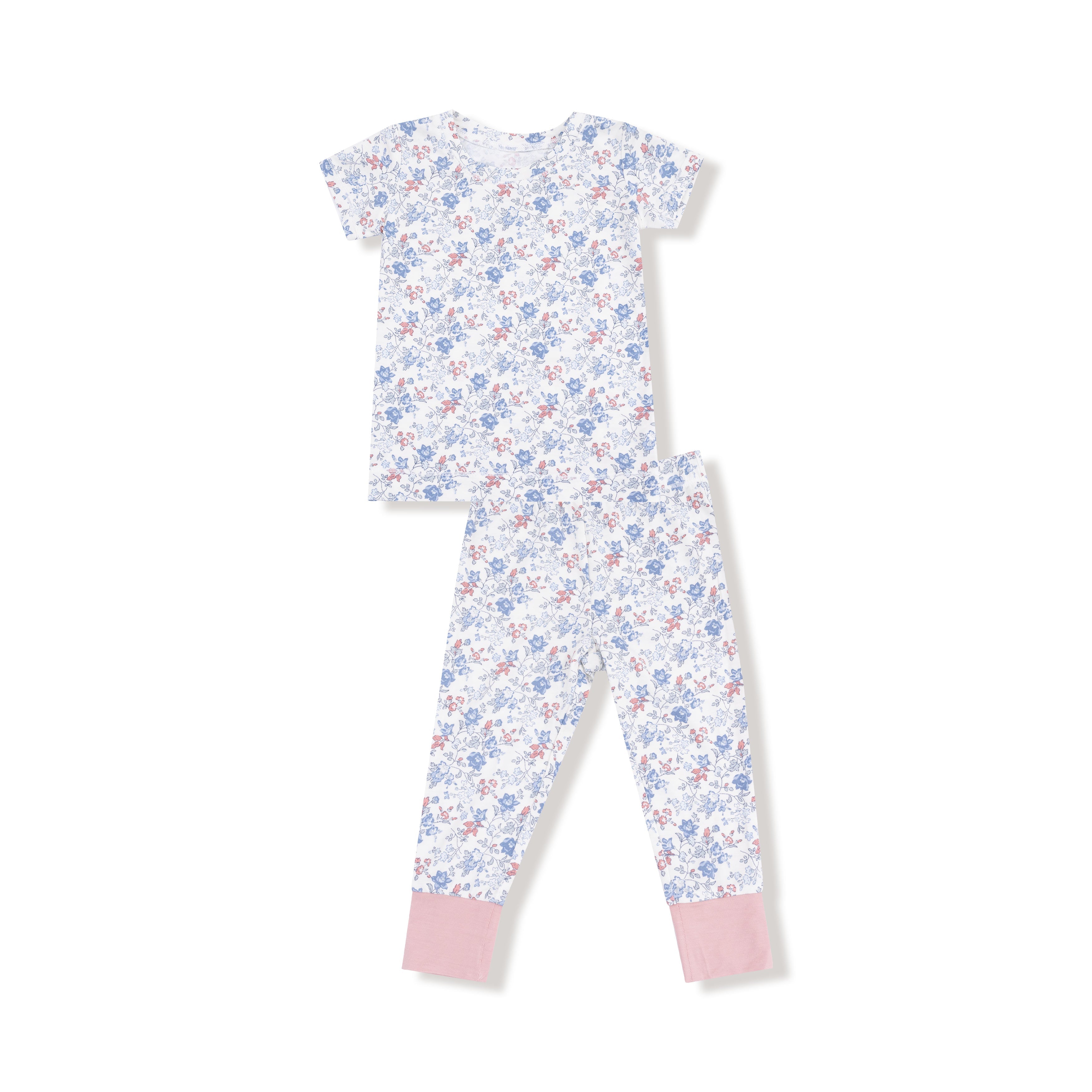 Country Girl Floral - Short Sleeve Loungewear Set