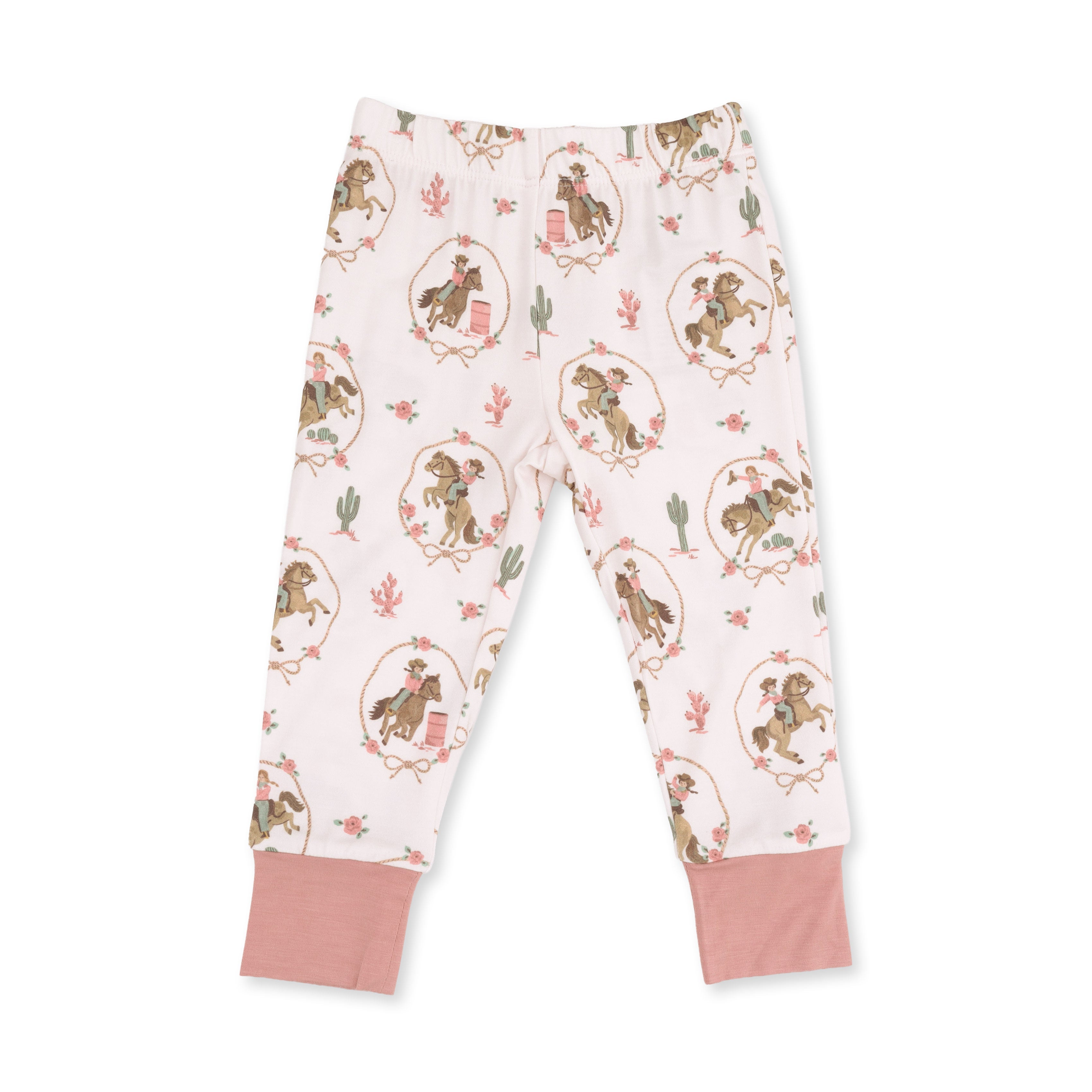 Cowgirl Cameos - Short Sleeve Loungewear Set