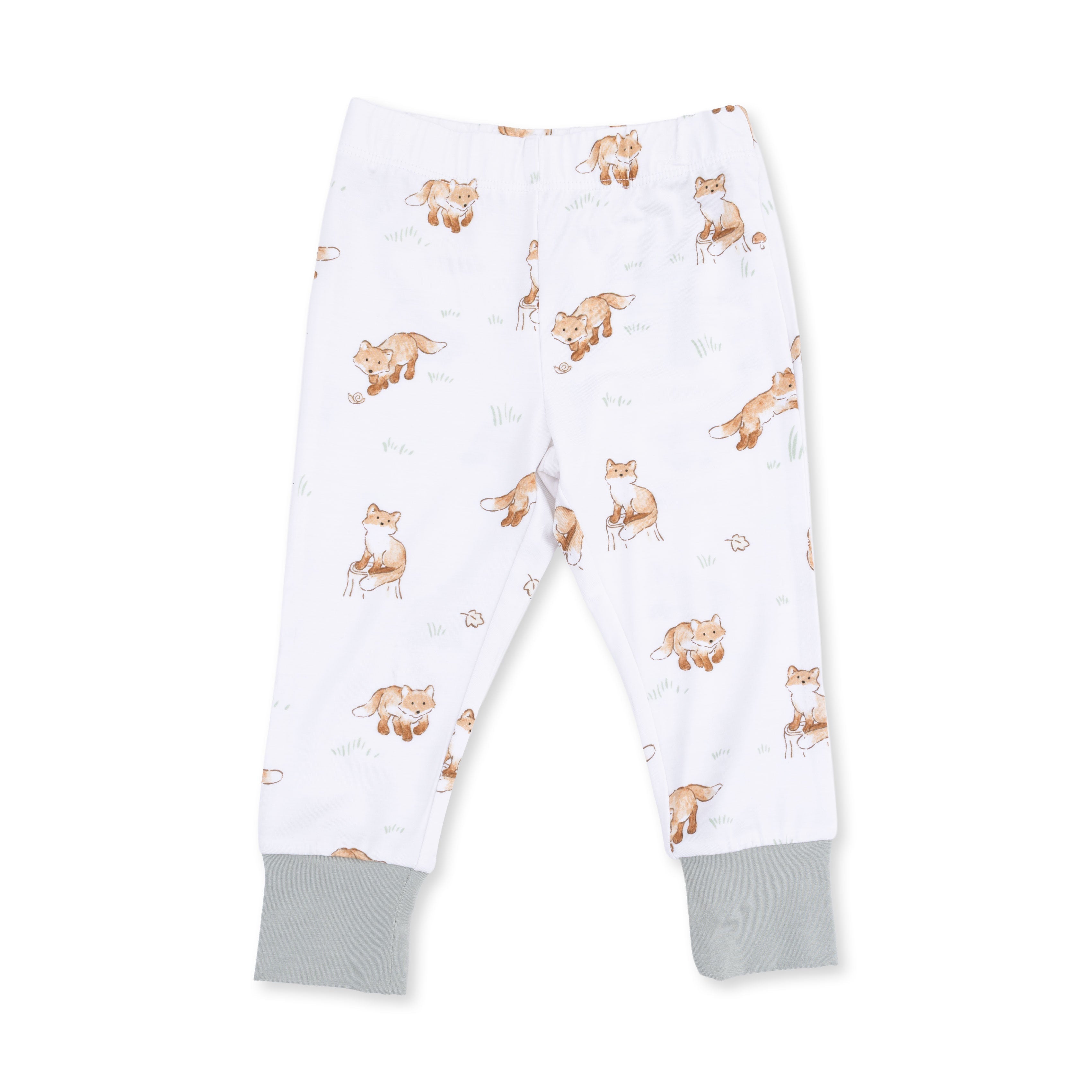 Little Explorer Fox - Short Sleeve Loungewear Set