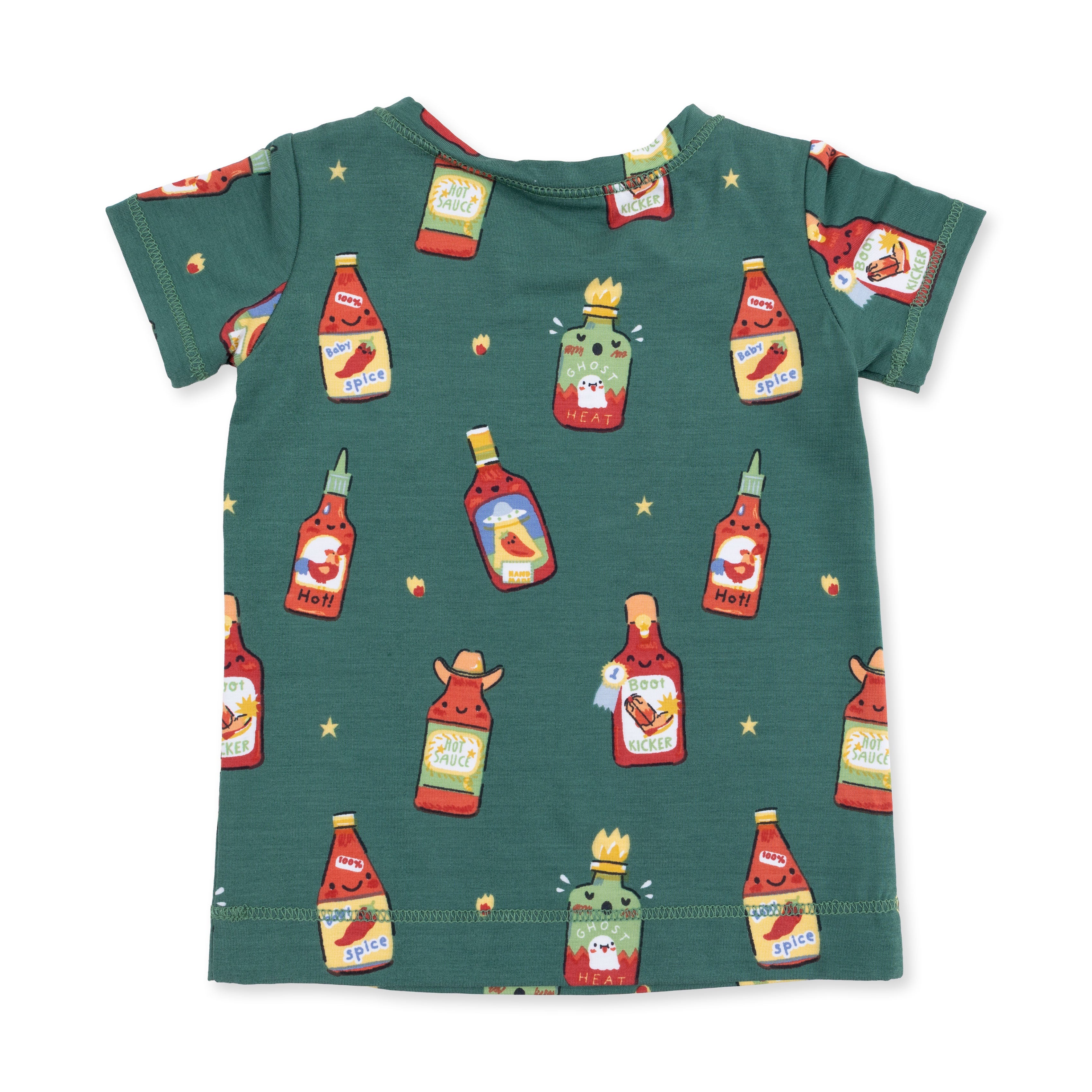 Spice Spice Baby - Short Sleeve Loungewear Set
