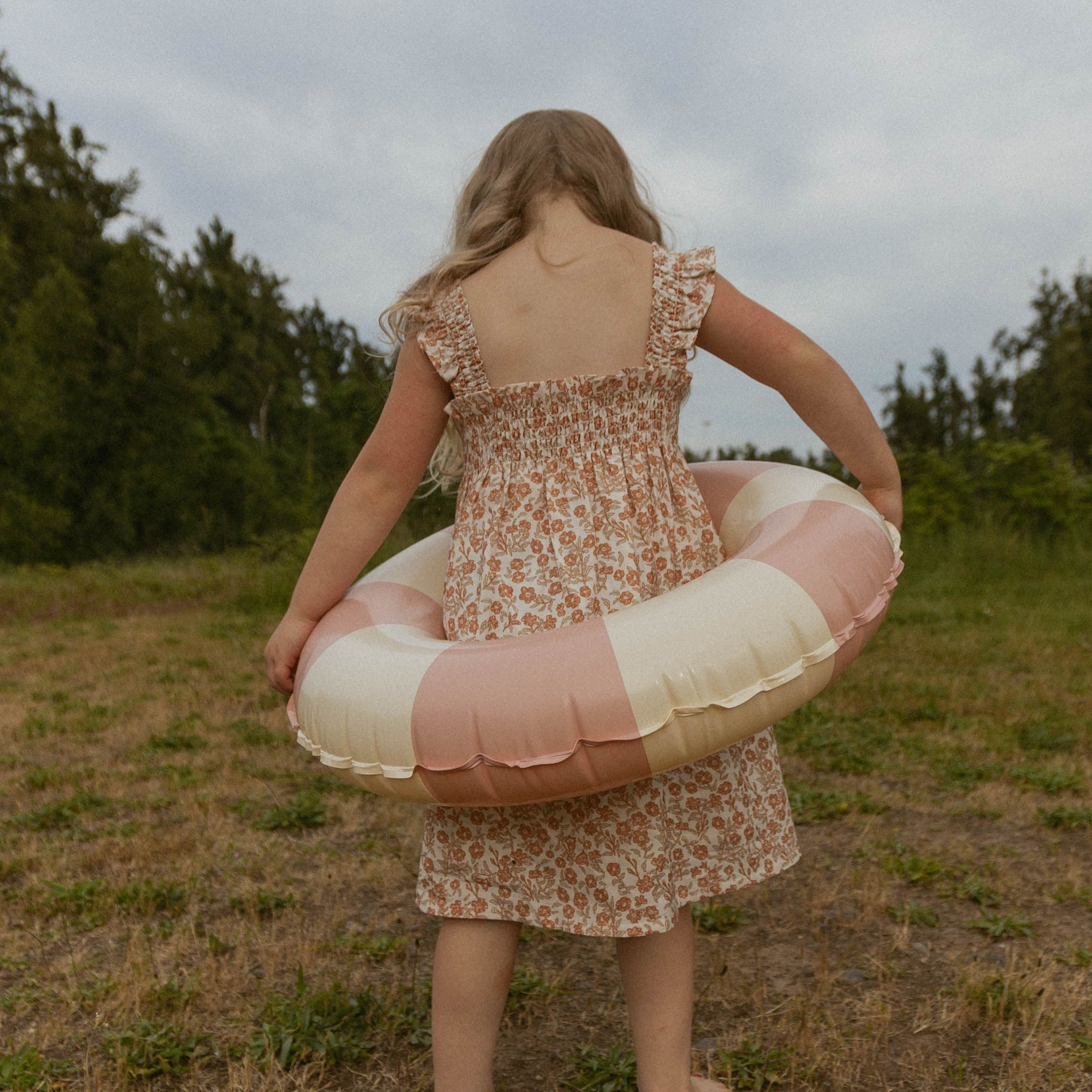 Organic Smocked Sundress - Sienna
