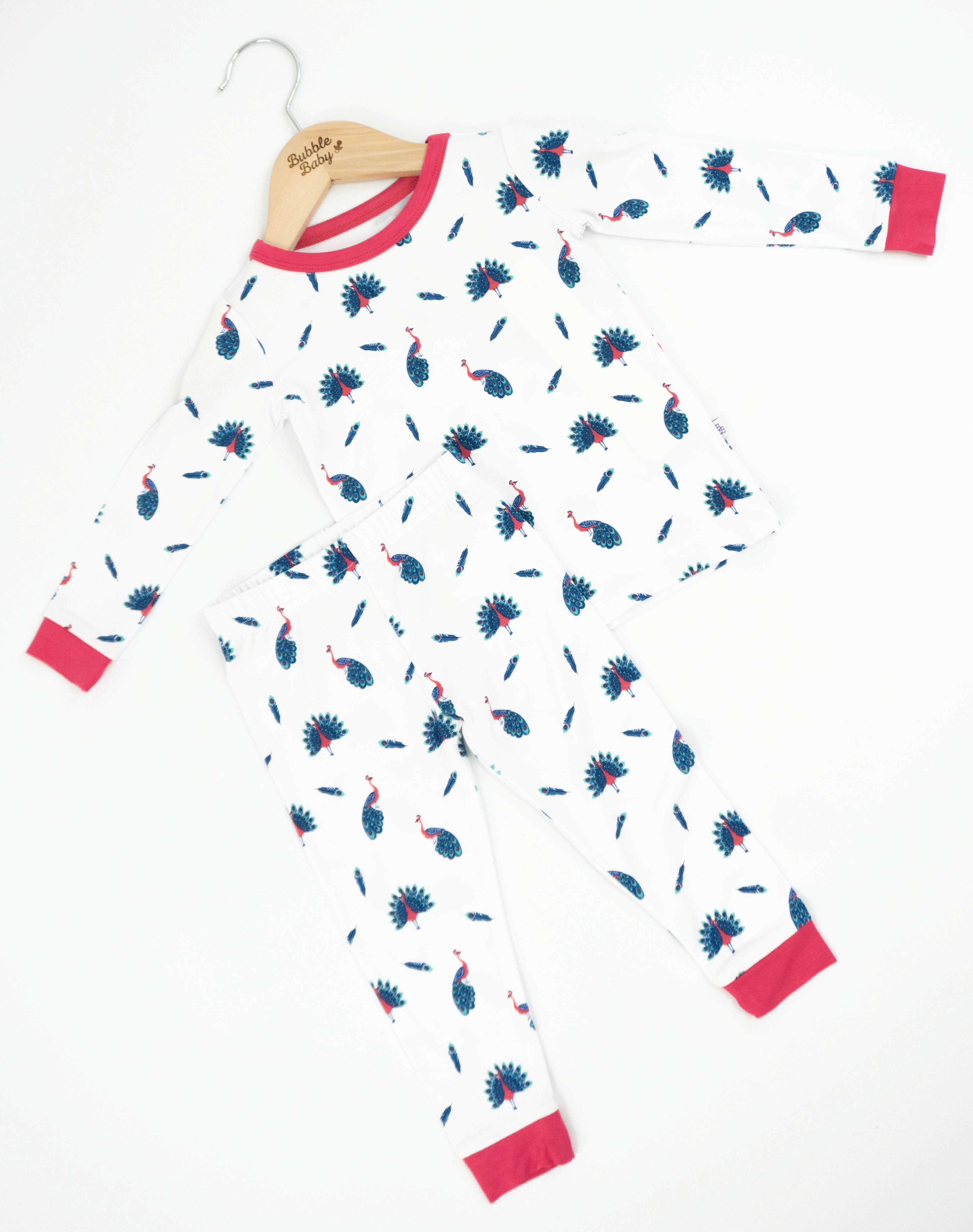 Peacock | Long Sleeve Pajamas