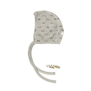 The Printed Bonnet - Vintage Car