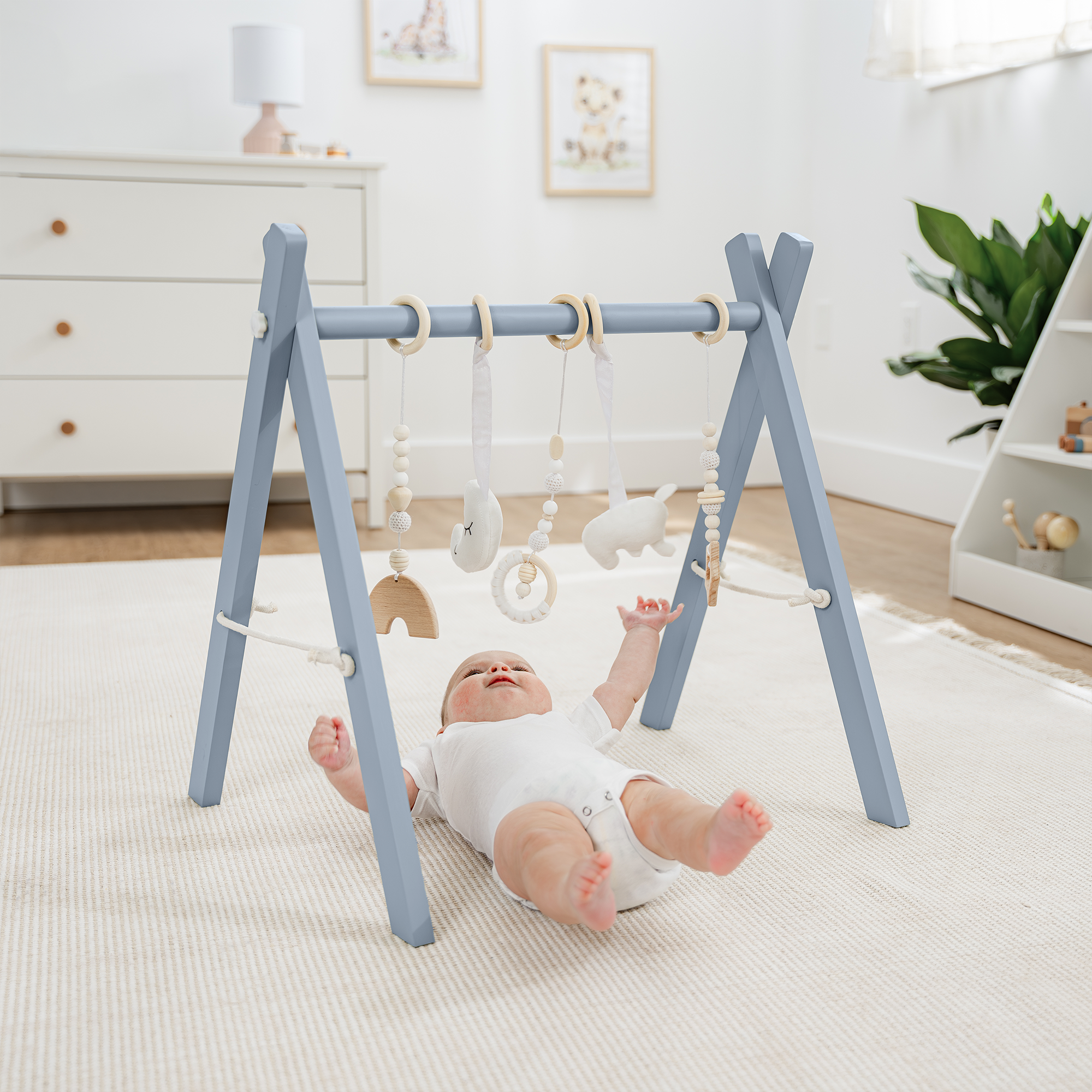 Baby Play Gym in Pacific Blue