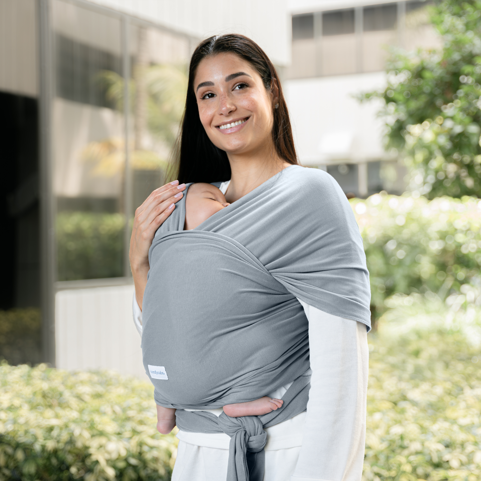 Baby Wrap Carrier in Pacific Blue