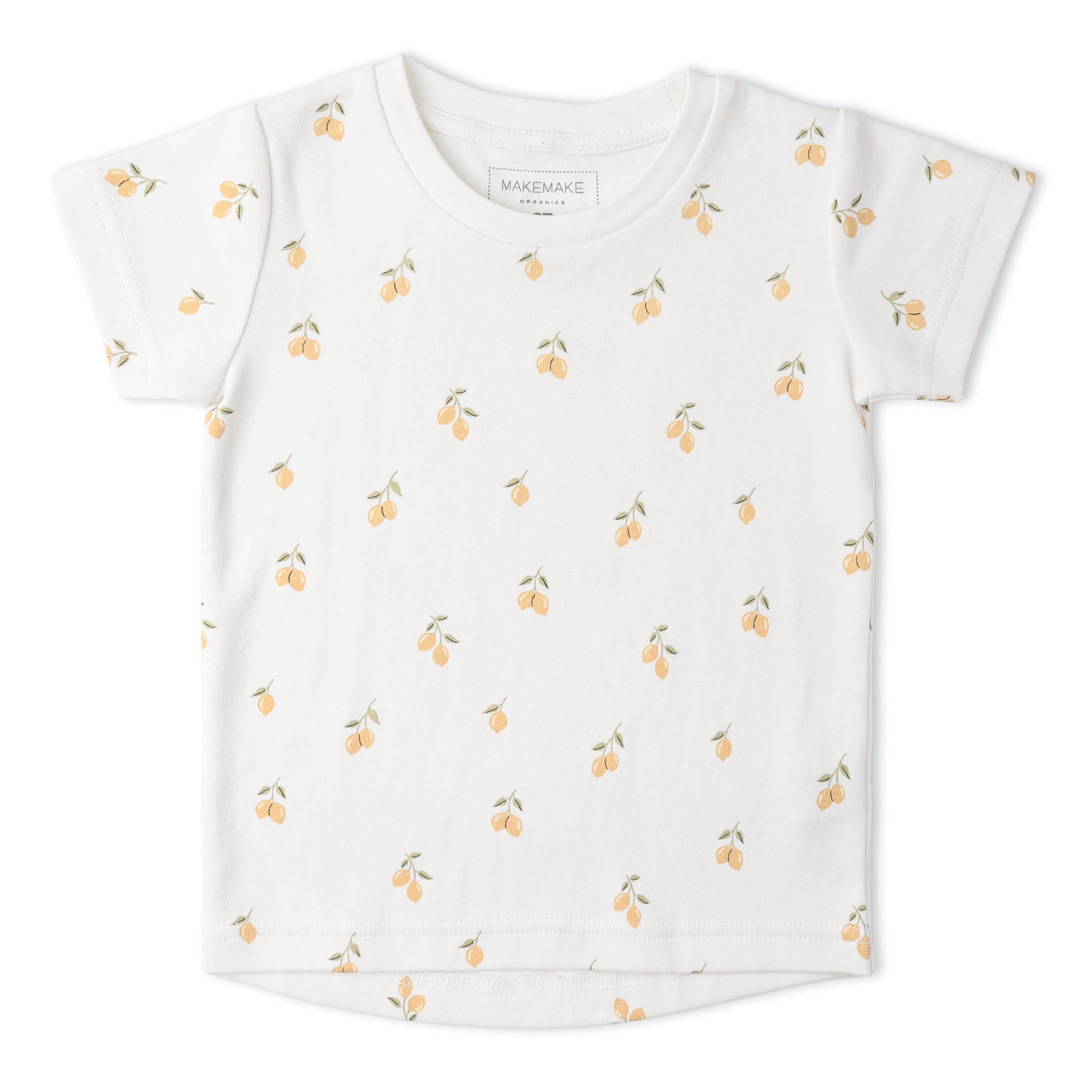 Organic Tee & Shorts Set - Lemons